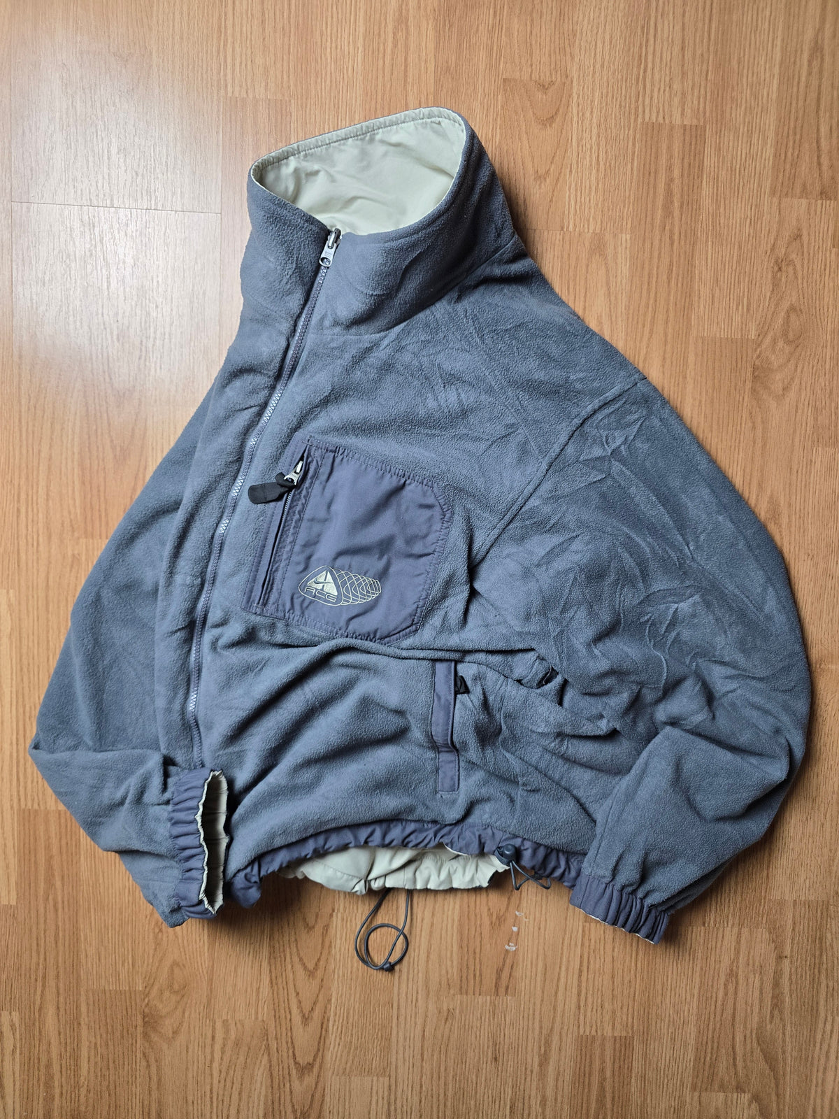 RARE 00s Nike ACG Reversible Heavyweight Fleece Jacket (L)