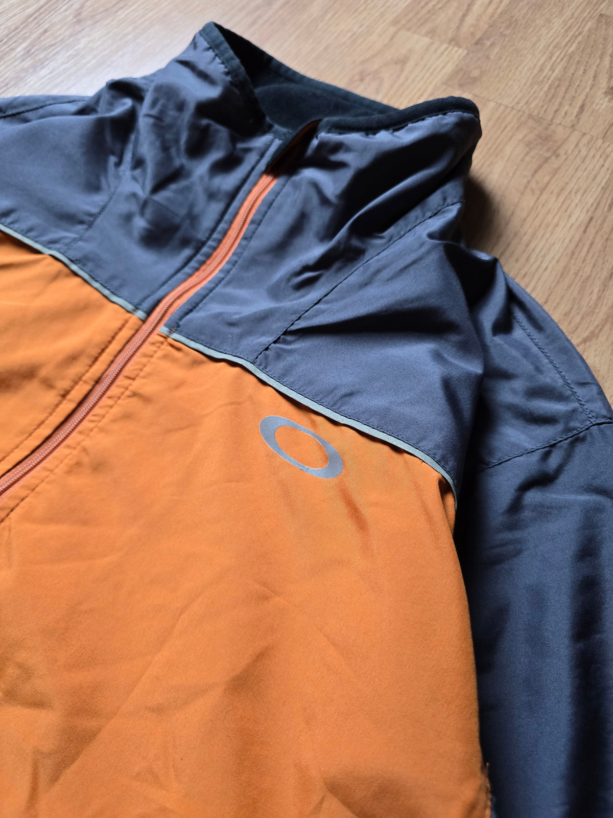 Vintage Oakley Panelled Reflective Windbreaker Jacket (M)