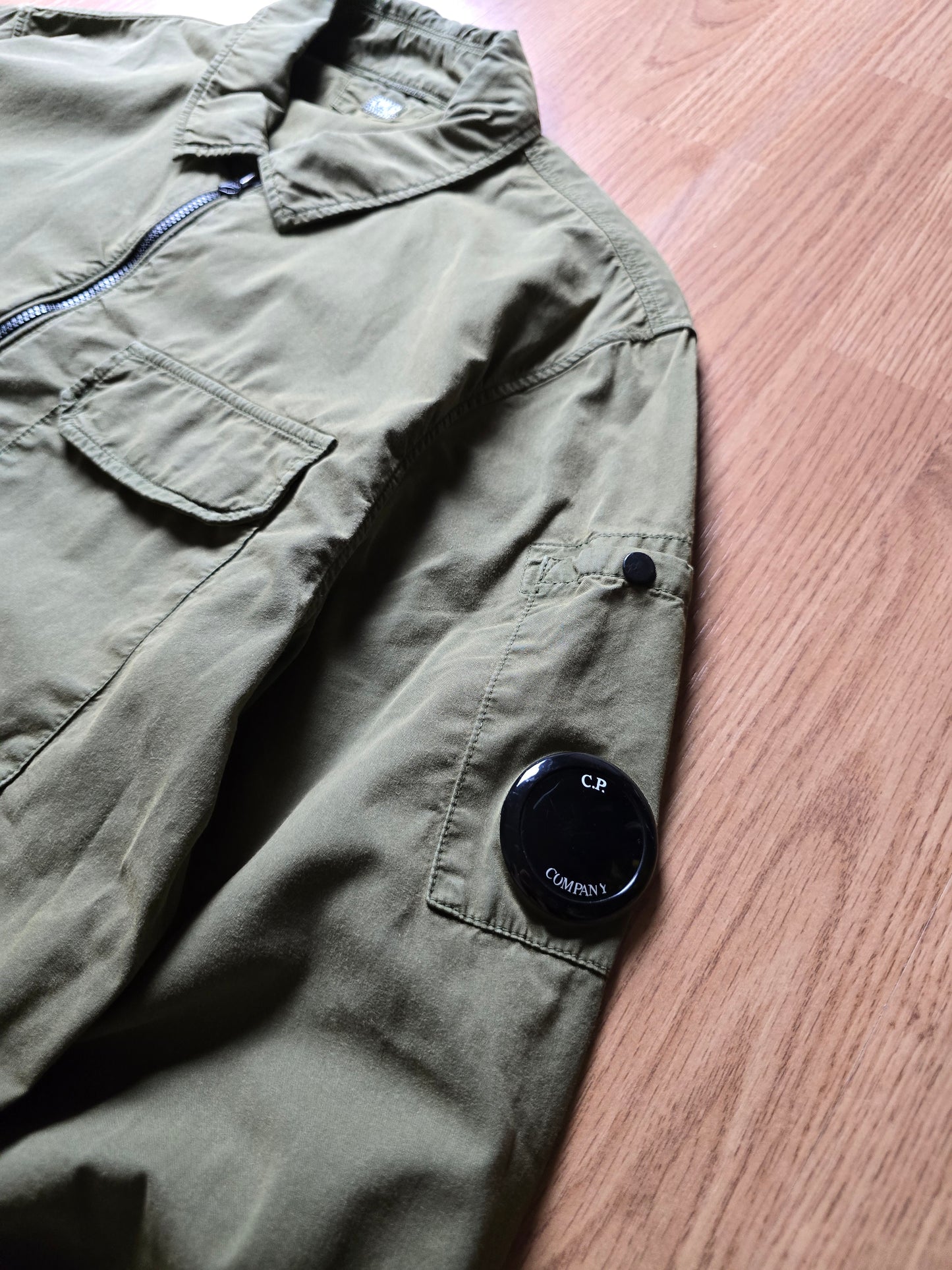 C.P. Company Zip Up Overshirt (M)