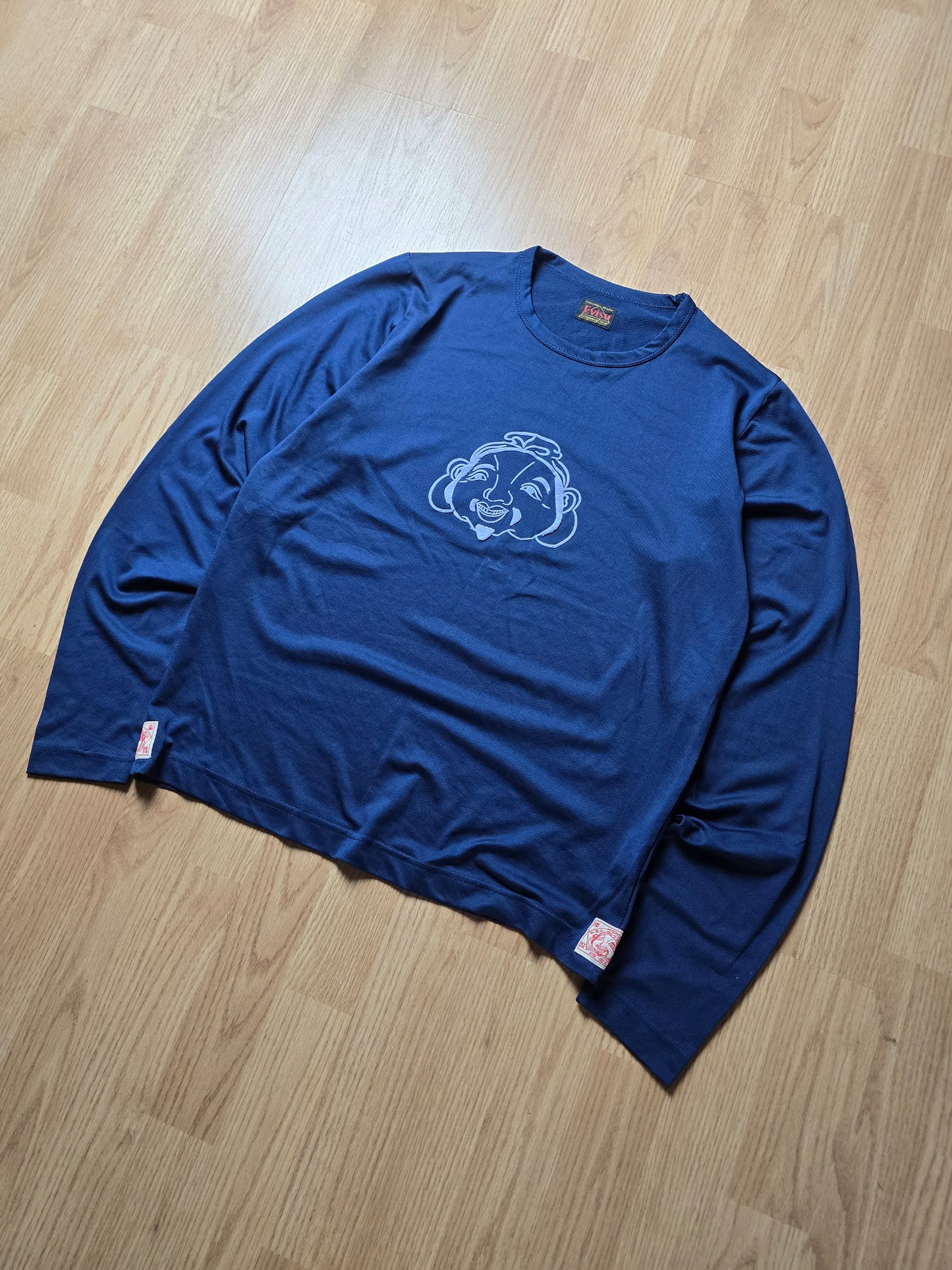 00s Evisu Long Sleeve Mesh T-shirt (S/M)