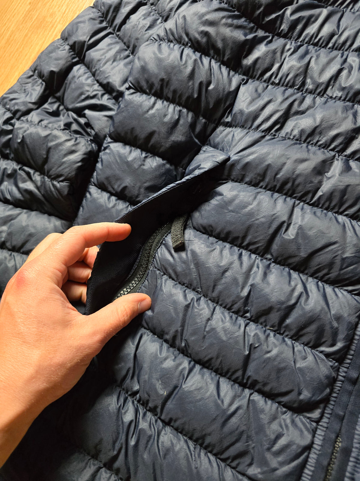 Stone Island Garment Dyed Micro Yarn Down Puffer Jacket (L)