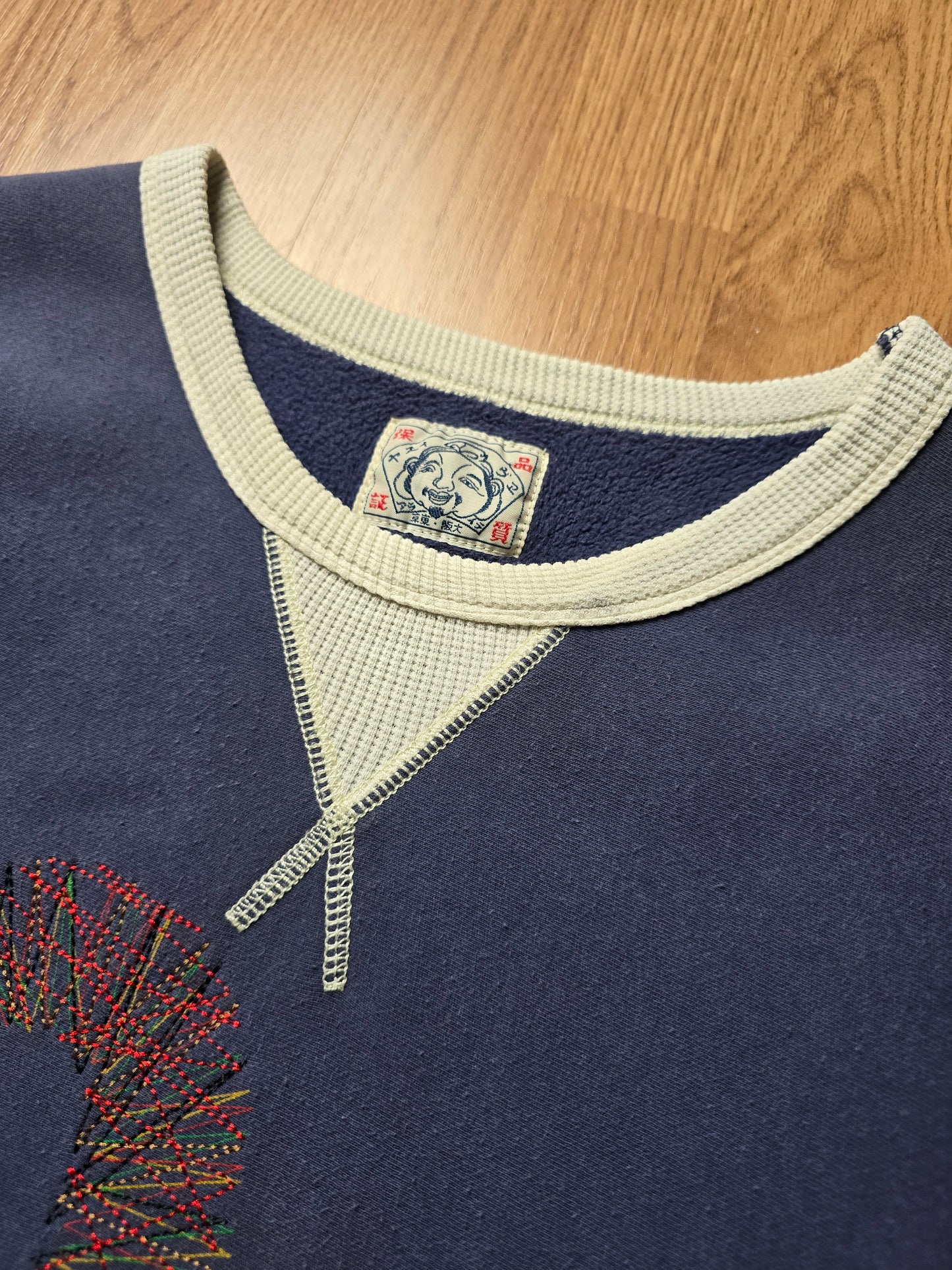 00s Evisu Embroidered Gull Crewneck Sweatshirt (L)