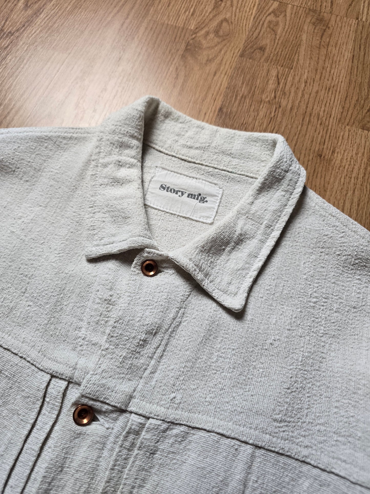 Story MFG Sundae Undyed Organic Handloom Jacket (M)