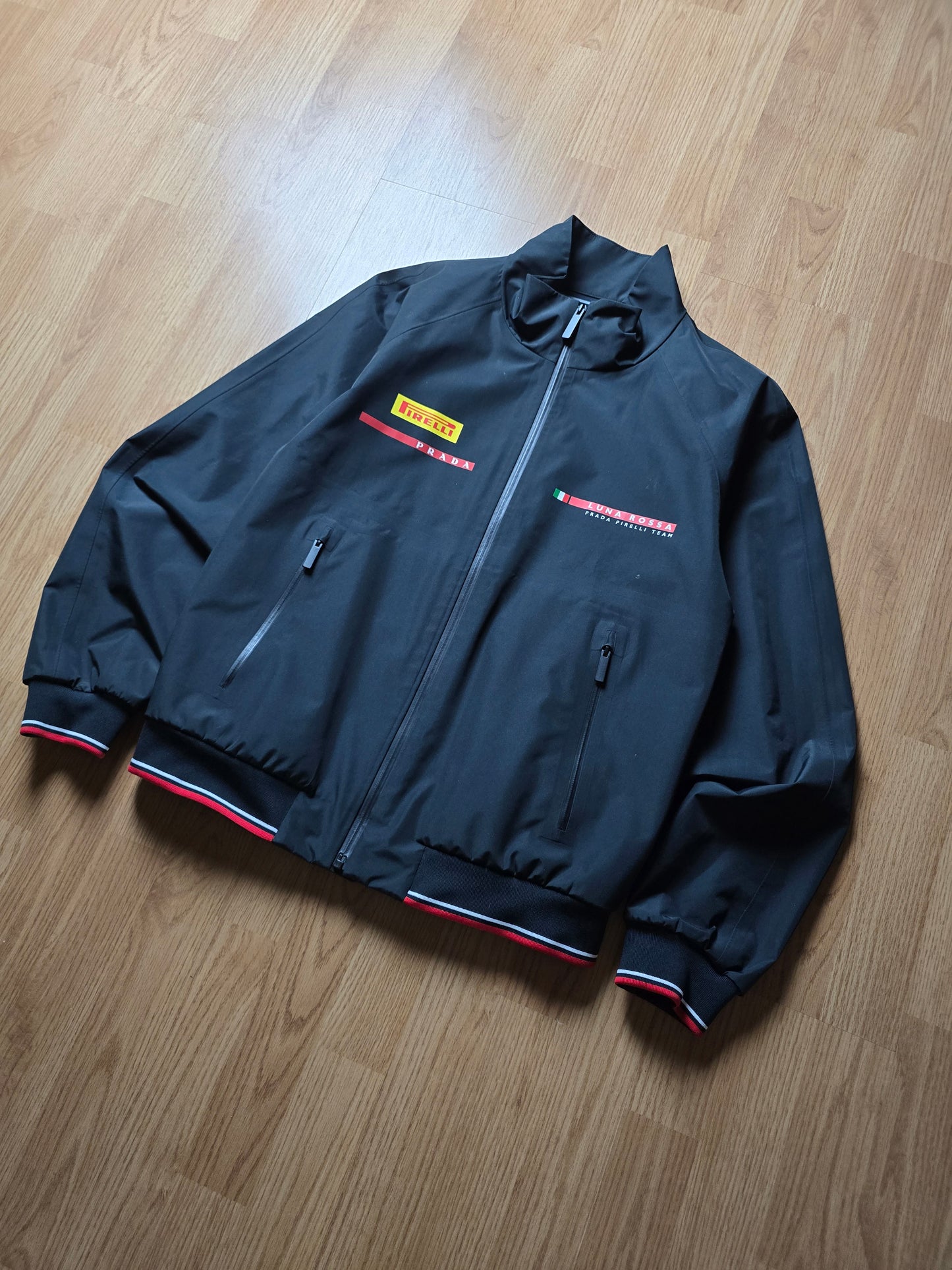 RARE Prada Sport Luna Rosa Pirelli Waterproof Harrington Jacket (M)