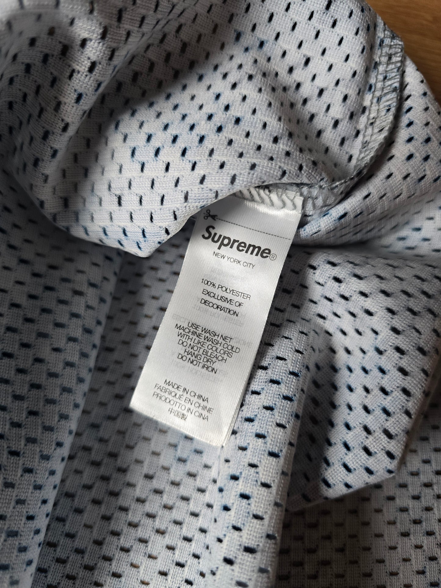 Supreme S Logo Henley Baseball Jersey (M/L)