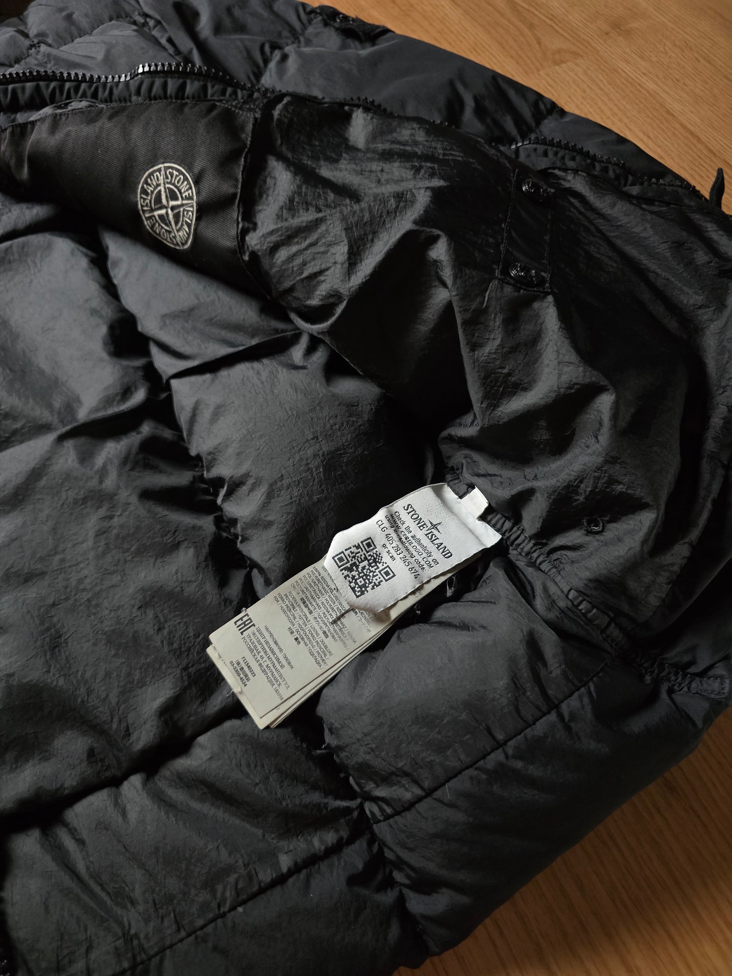 Stone Island AW19 Crinkle Reps NY Down Puffer Jacket (M)