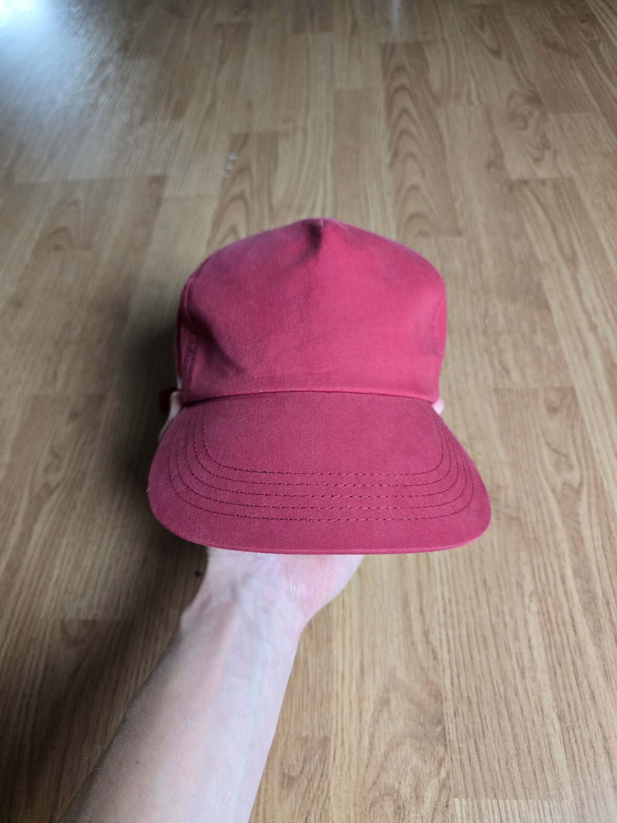 About Blank Wide Brim Embroidered Cap