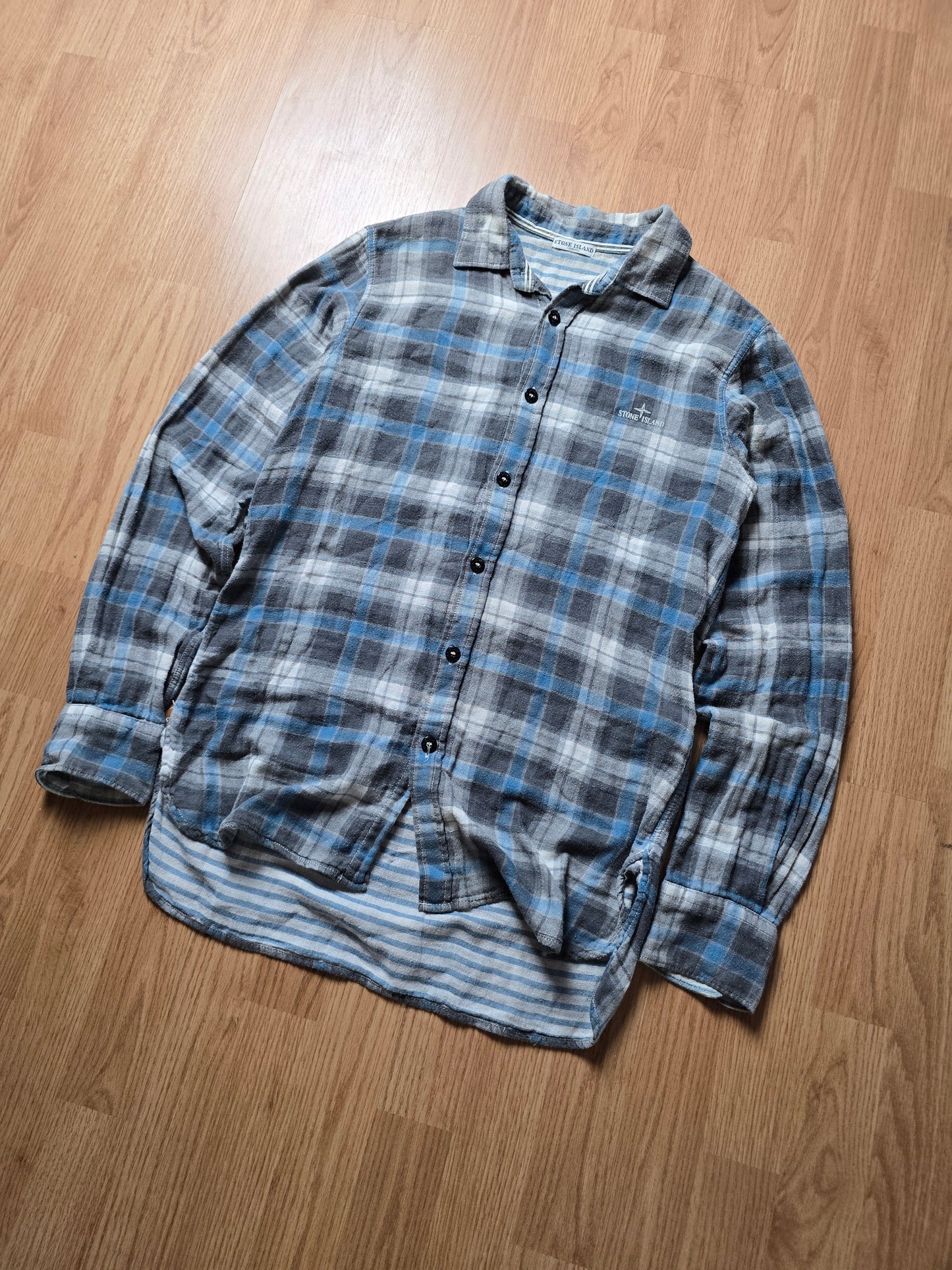 Stone Island AW10 Cotton Plaid Shirt (S)