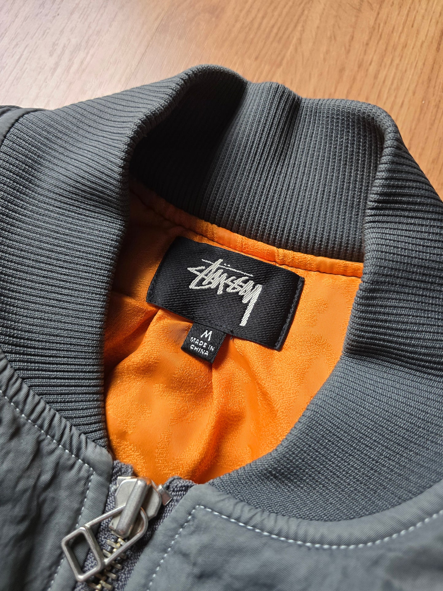 Stussy x Deviation Limited Edition MA-1 Bomber Jacket (M)