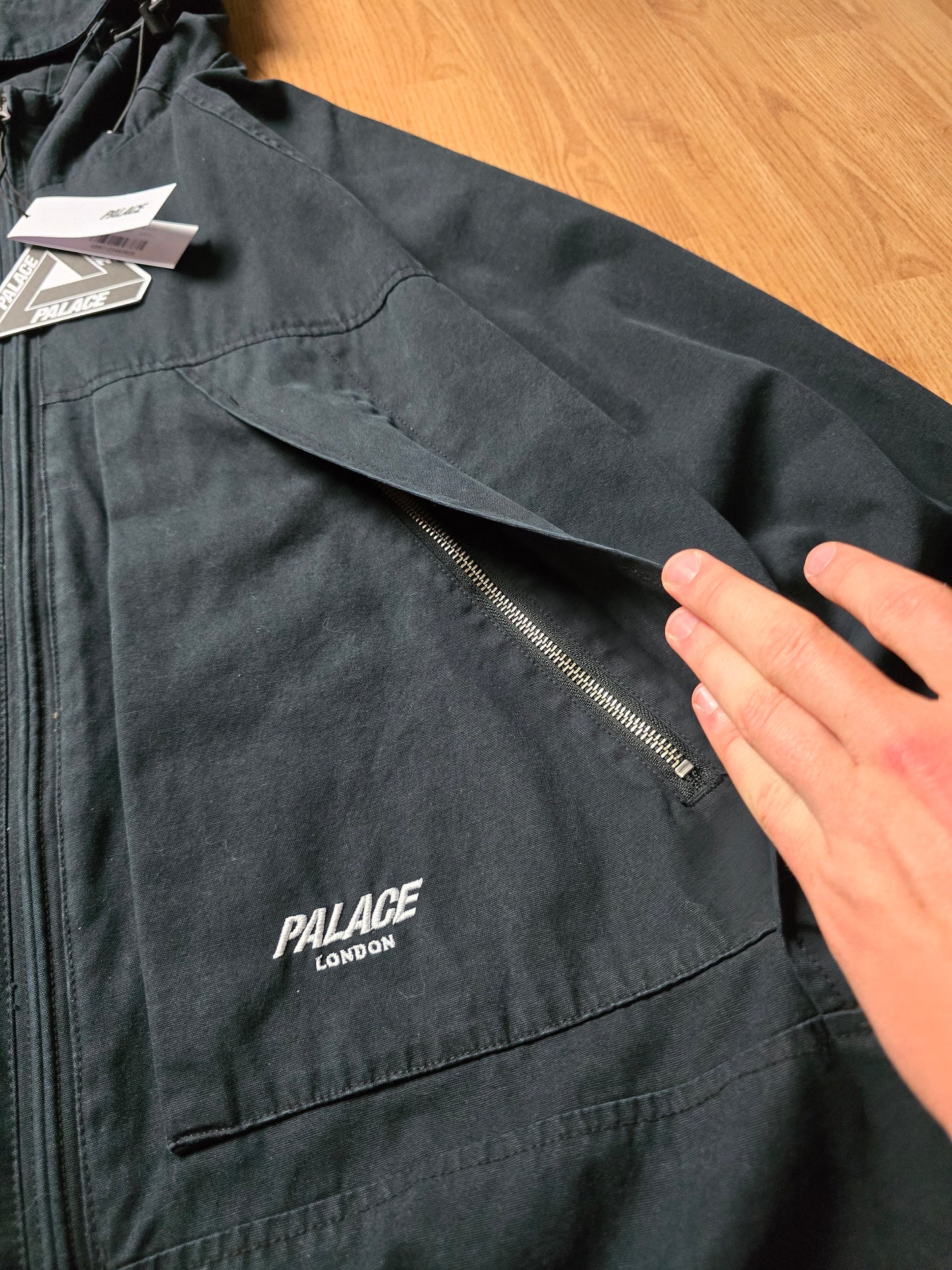 Palace Washed Cotton Technical Jacket (M)