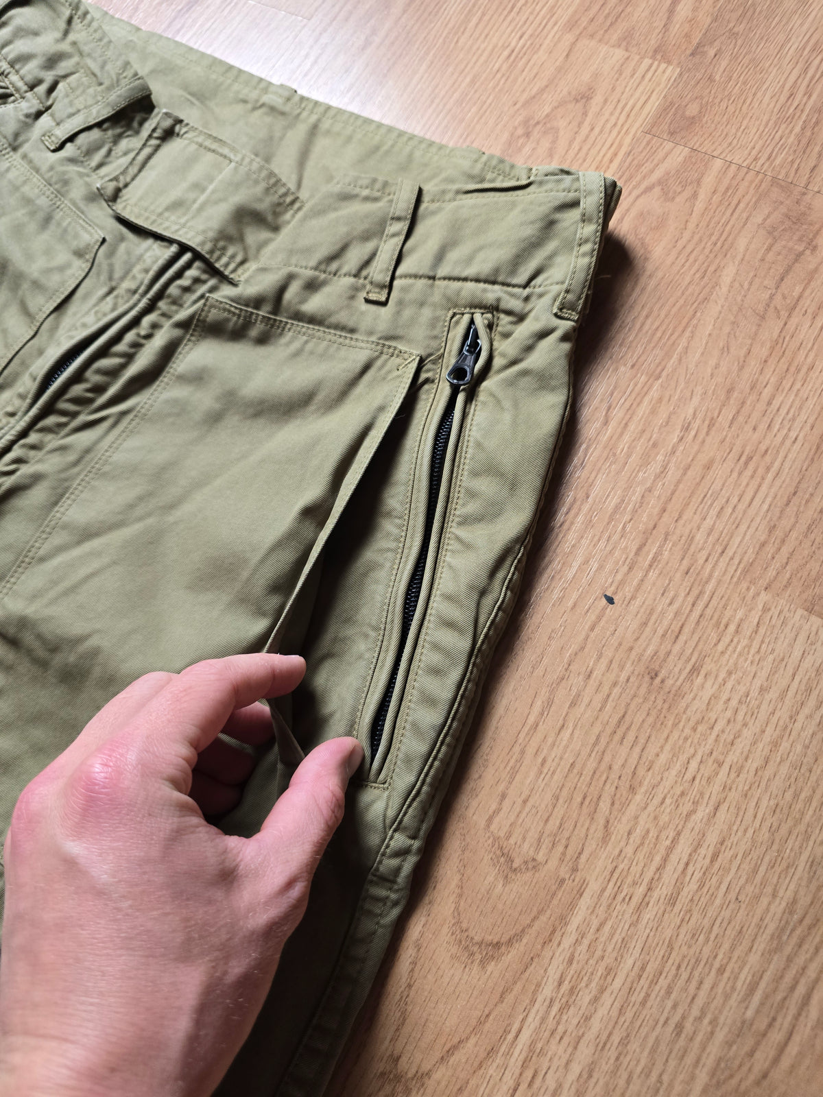 Vintage Stone Island Baggy Parachute Flight Cargo Pants (32x32)