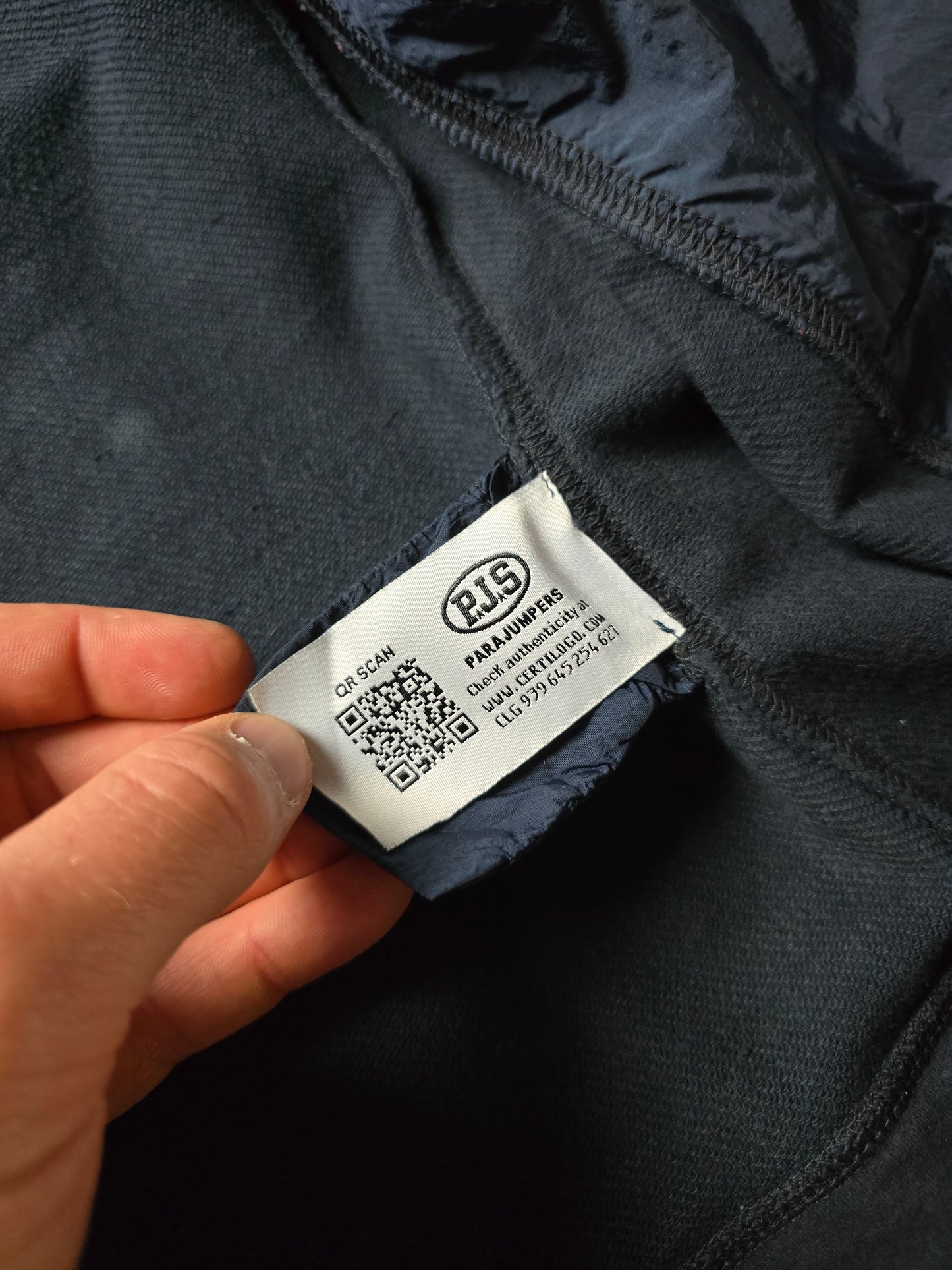 Parajumpers 'Fleece' Nylon Panelled Zip Hoodie (M)