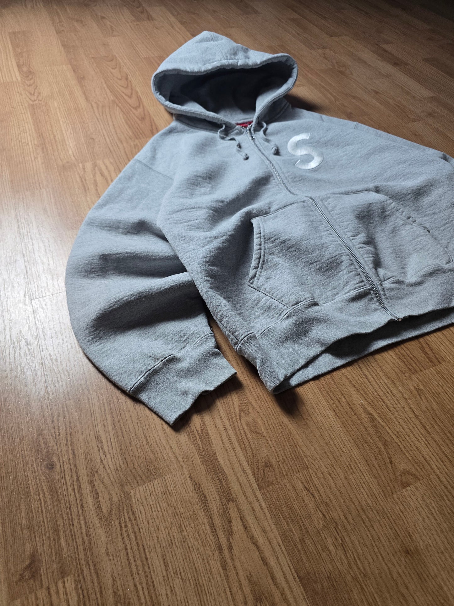 Supreme S Logo Zip Up Hoodie (M/L)