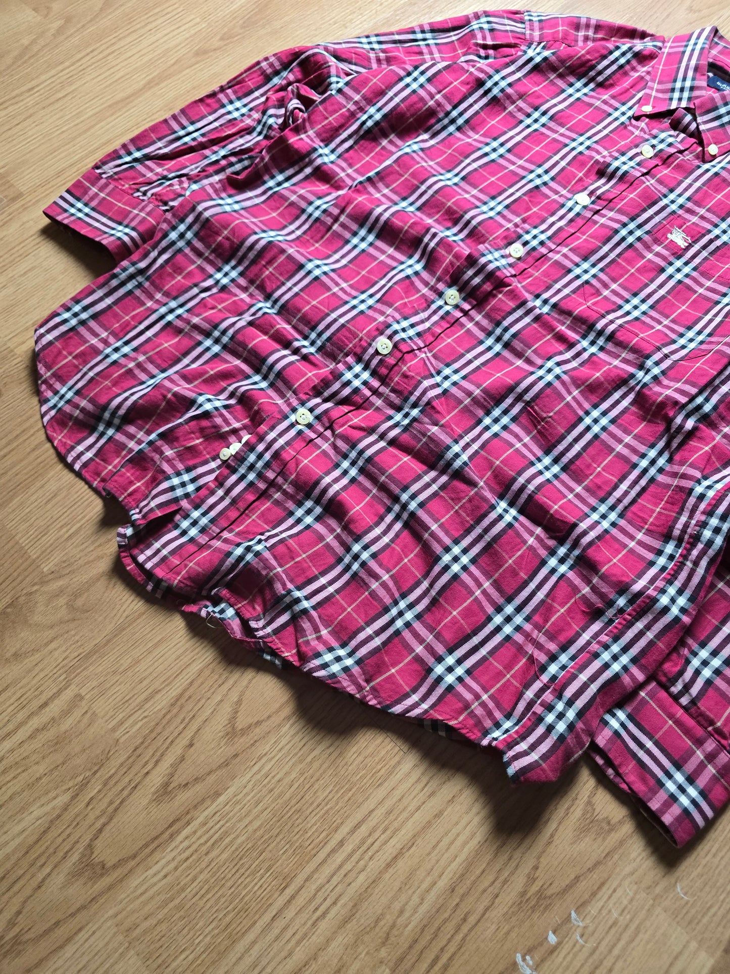 Vintage Burberry LS Nova Check Flannel Shirt (S)