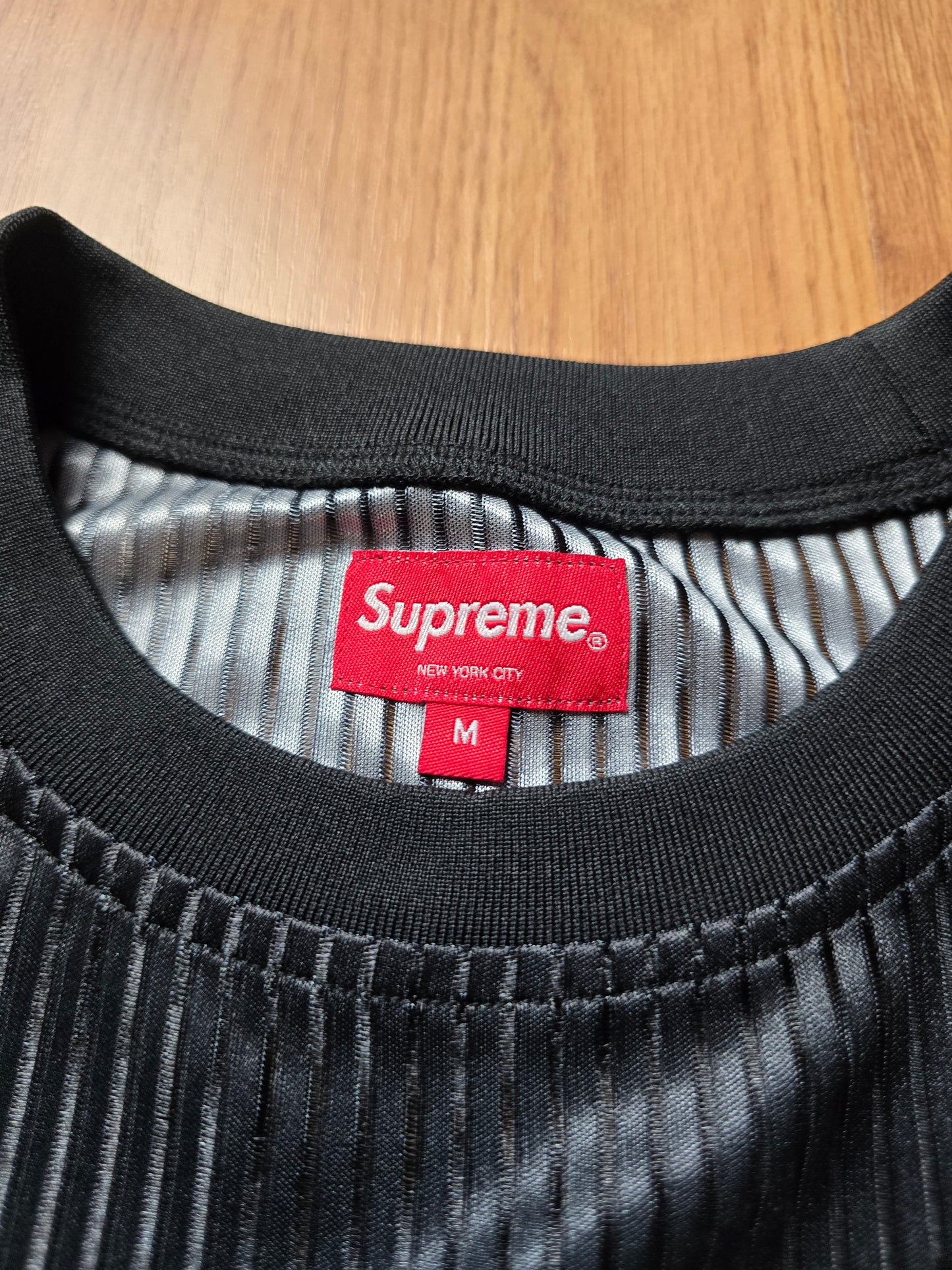 Supreme Gradient Mesh Stripe Jersey (M/L)
