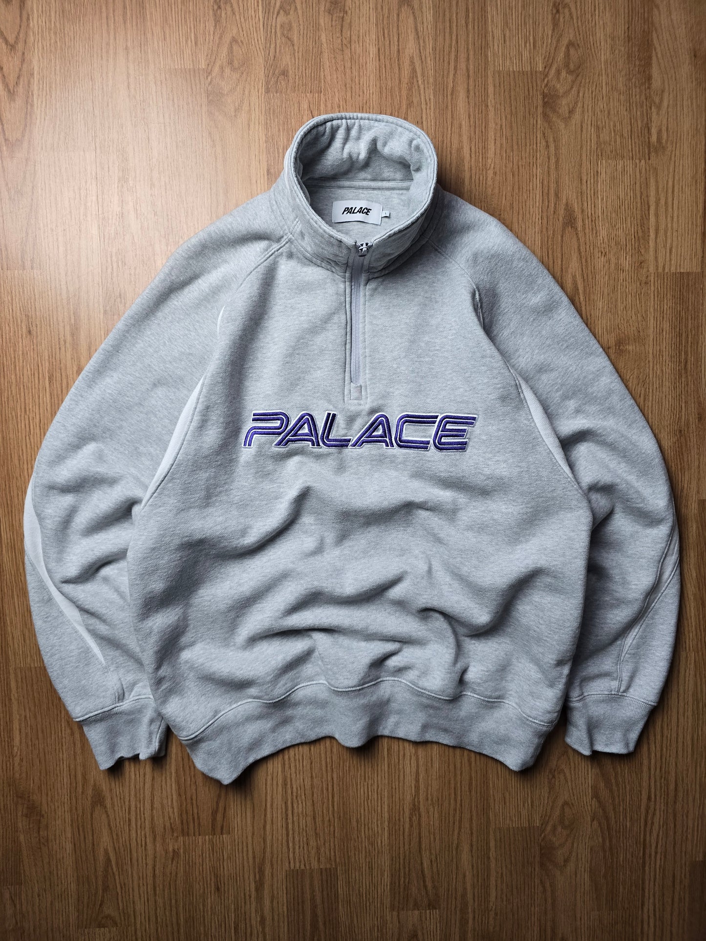 Palace "Isn't It" 1/4 Zip Sweatshirt (L)