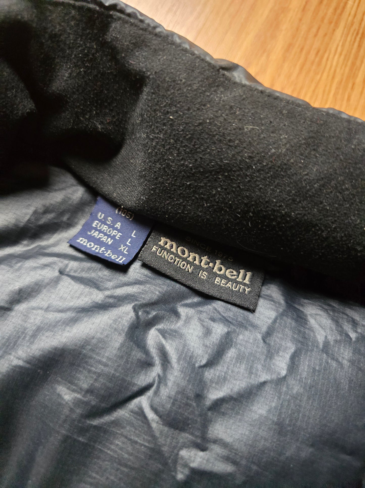 Vintage Montbell Lightweight Down Puffer Jacket (L/XL)