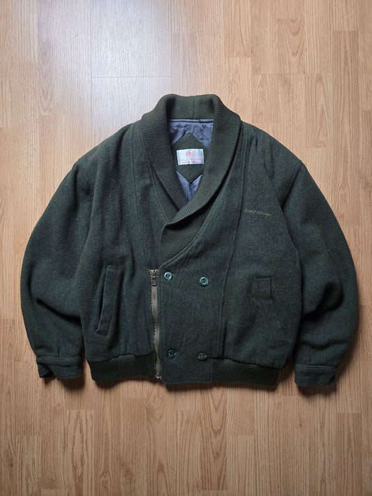 Vintage Balenciaga Double Breasted Wool Jacket (L)
