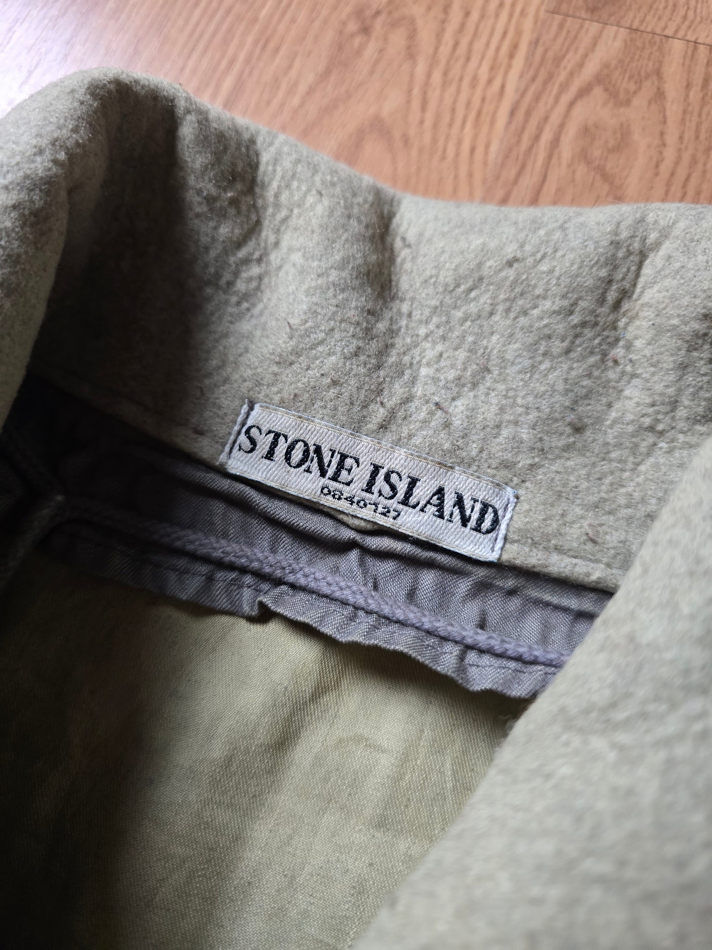 Stone Island AW06 Spalmatura Coated Lino Mix Dutch Rope Jacket (L/M)