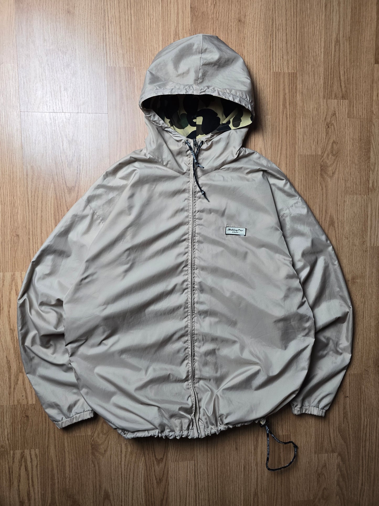 RARE 00s Bape 1st Camo Reversible Cycles Jacket (L)