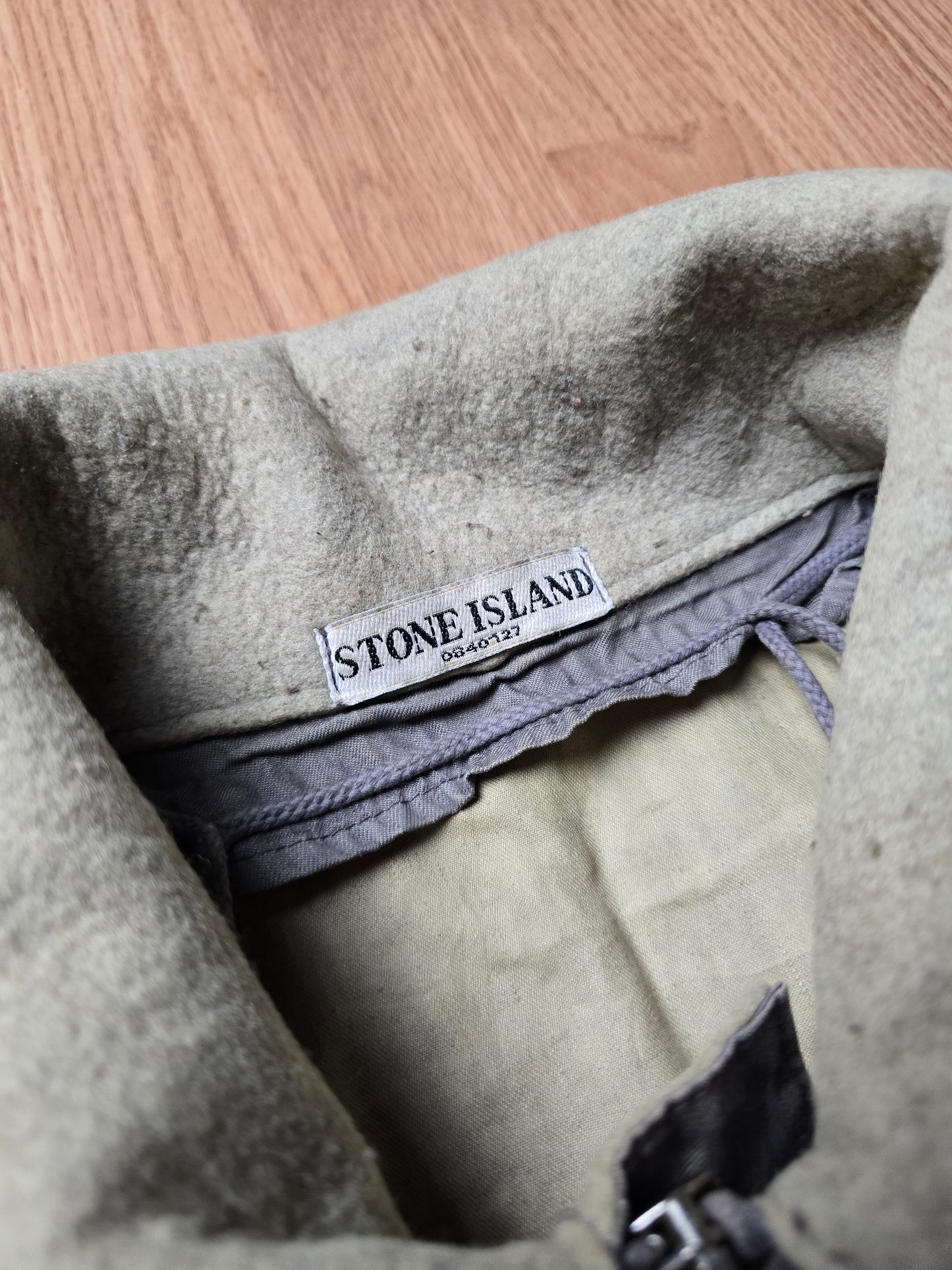 Stone Island AW06 Spalmatura Coated Lino Mix Dutch Rope Jacket (L/M)