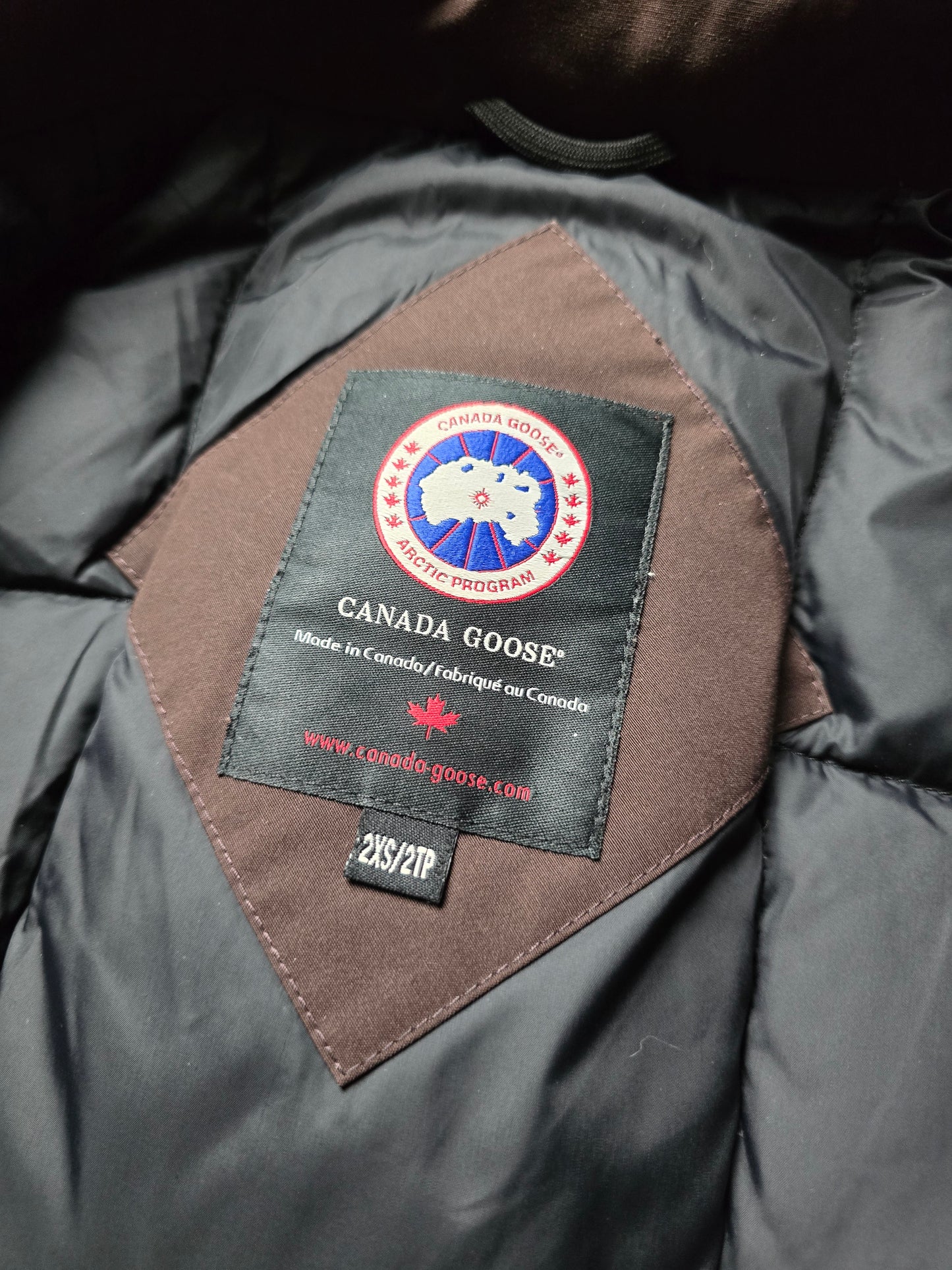 W/ Canada Goose Thrillium Goose Down Parka Jacket (S)