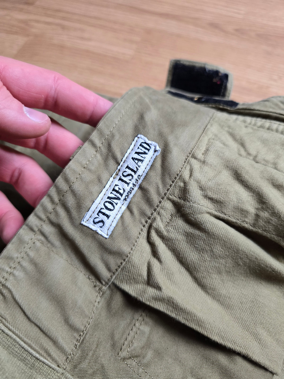 Vintage Stone Island Baggy Parachute Flight Cargo Pants (32x32)
