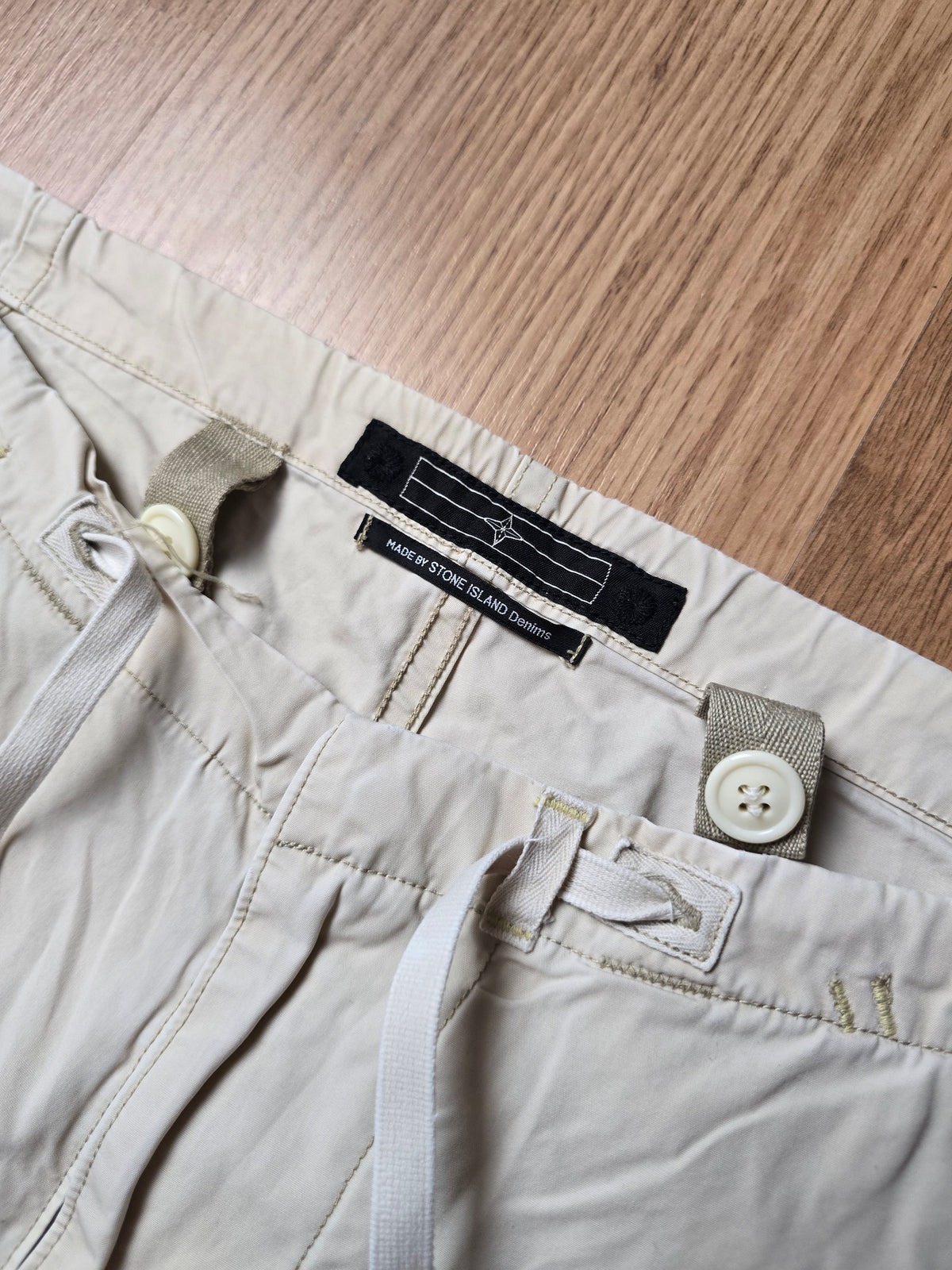 Vintage Stone Island Denims Baggy Technical Cargo Pants (34x33)