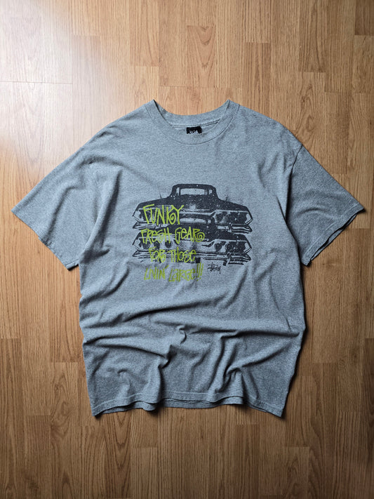 Stussy "Funk Fresh Gear" Car Graphic Tee (L)