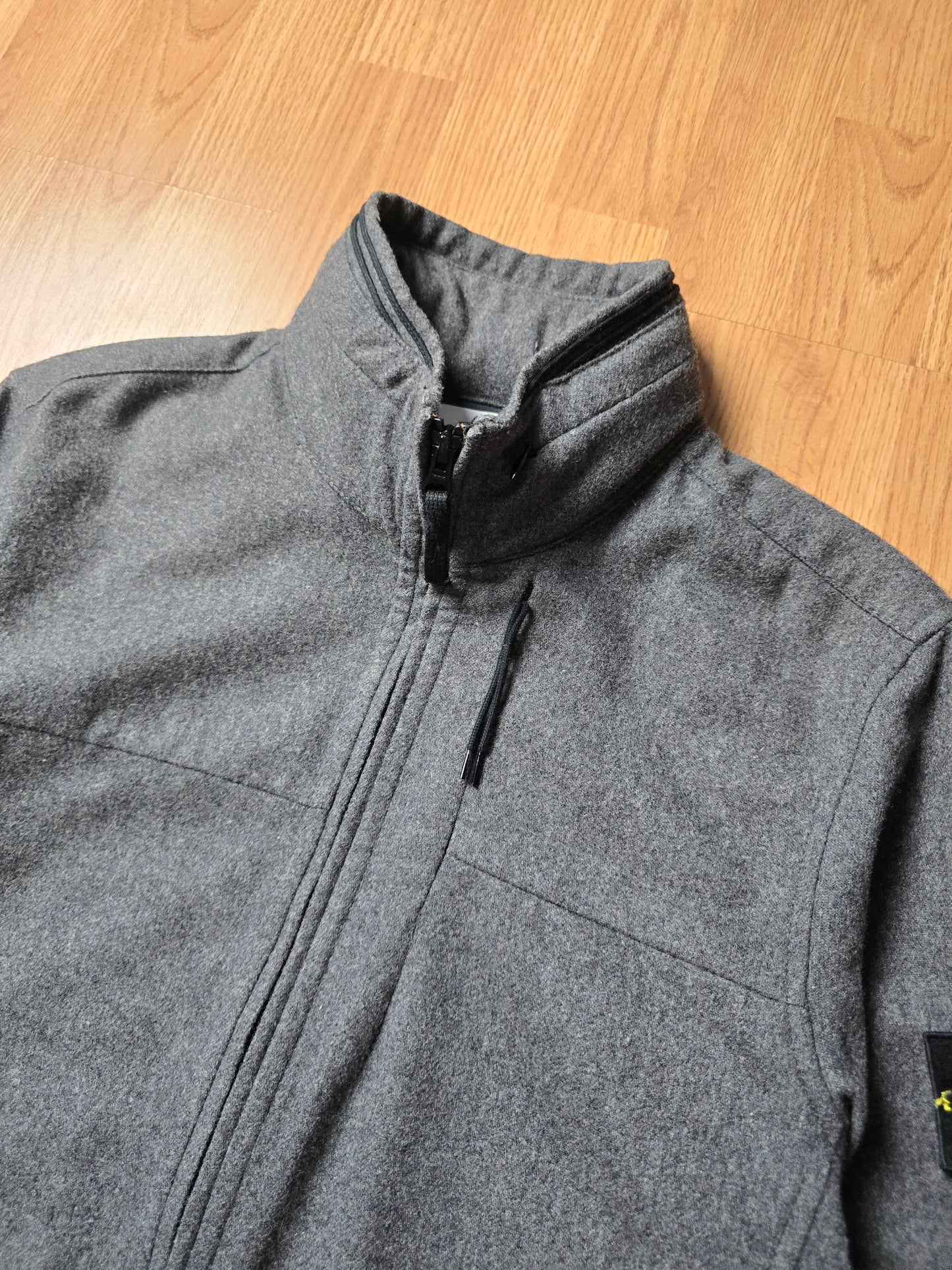 Stone Island AW14 Melange Wool Poly Bionic Finish Jacket (M)