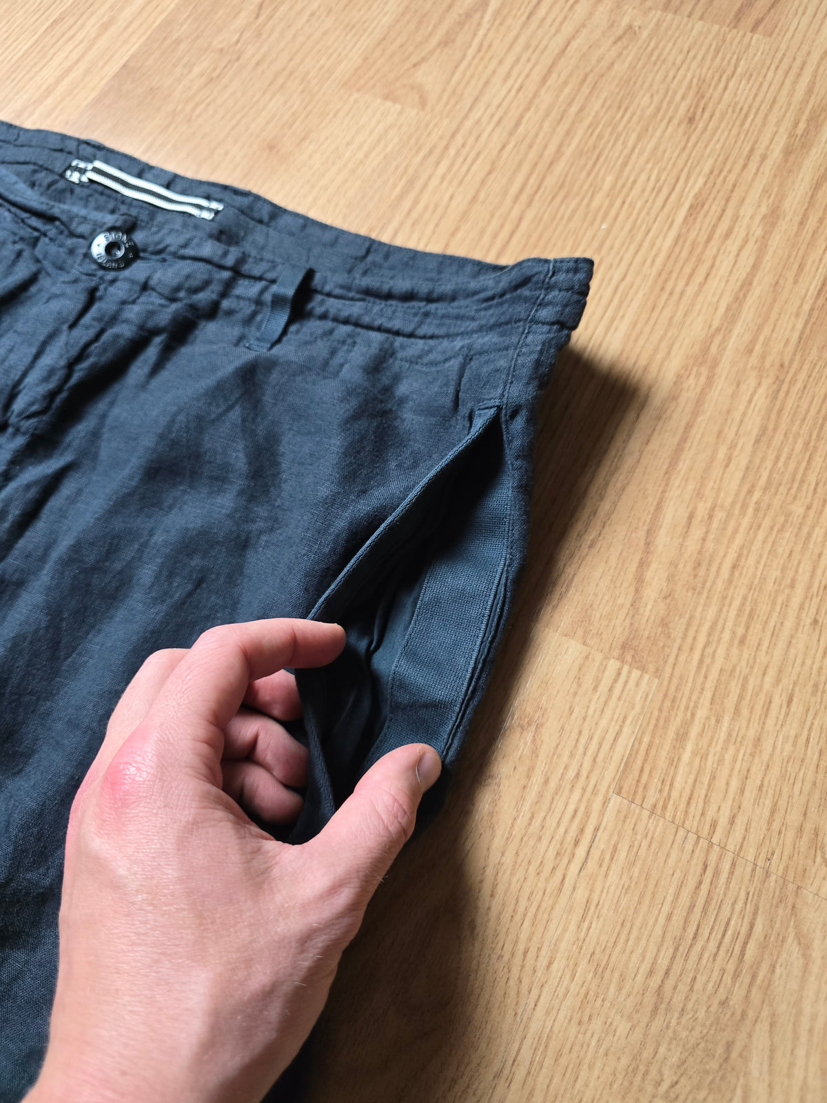 Stone Island Baggy Lino Flax/Linen Pants (34x34)