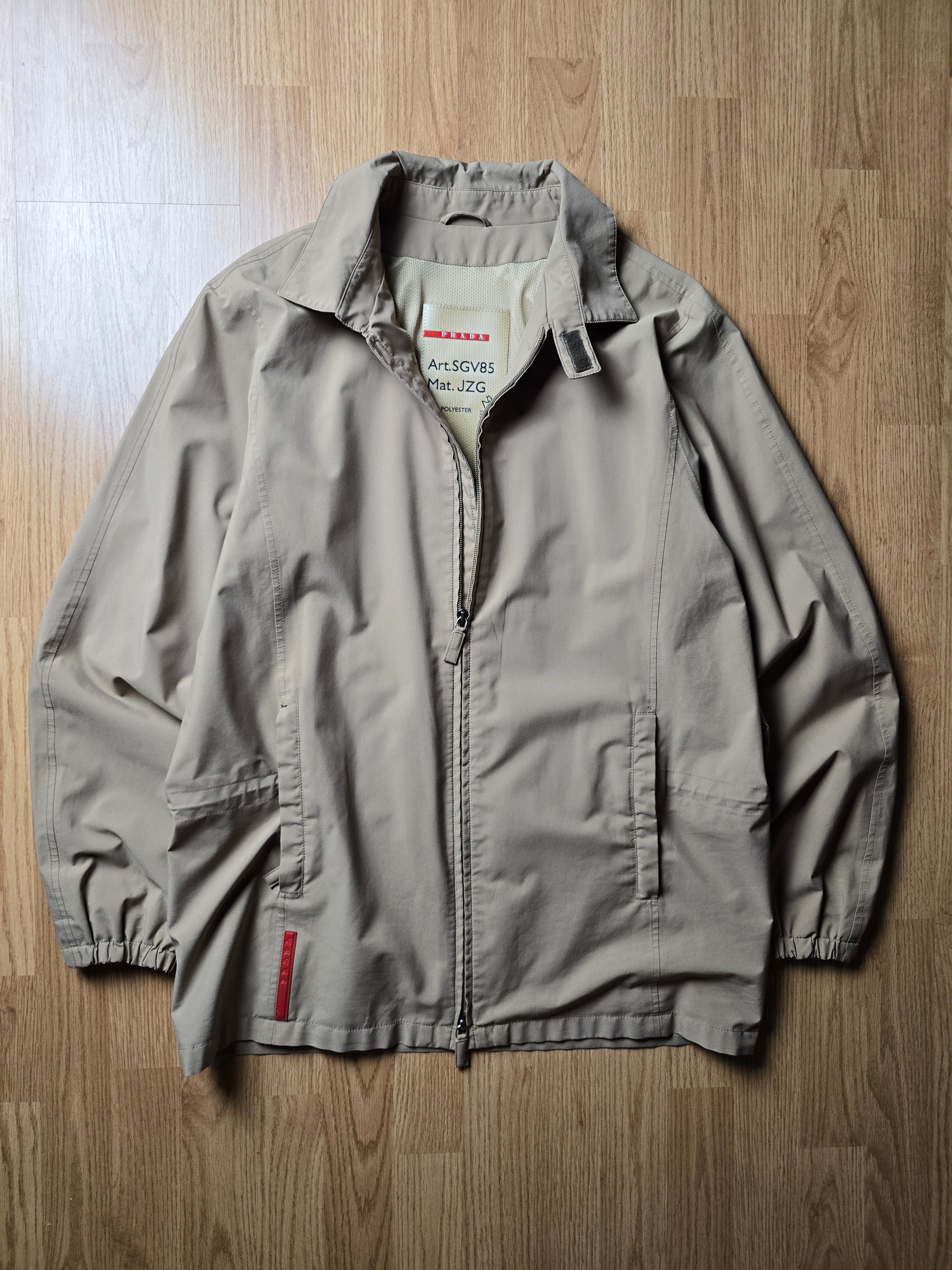 00s prada sports GORE-TEX zip up jacket