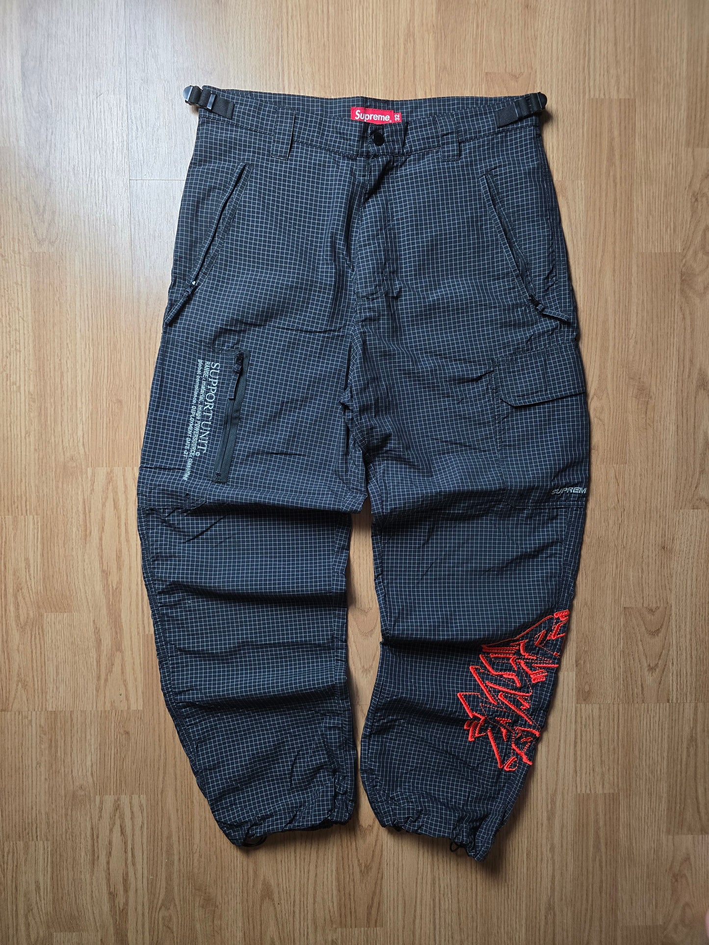 Supreme Support Unit Nylon Ripstop Track Pants (32)