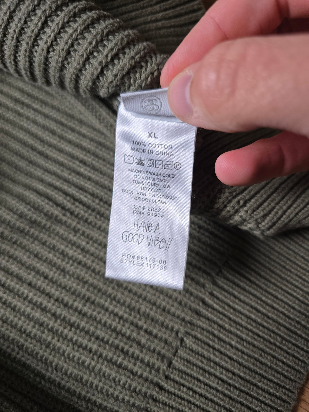 Stussy Heavyweight Cotton Knit Hoodie (XL)