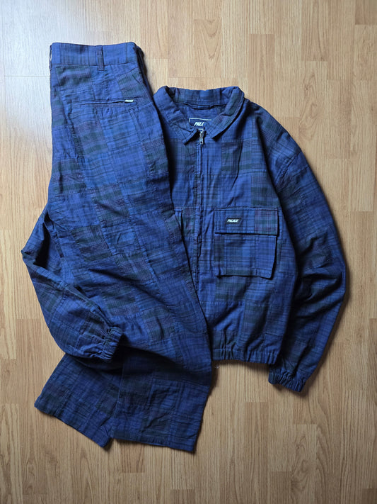 Palace Mad Rass Plaid Full Tracksuit (M)