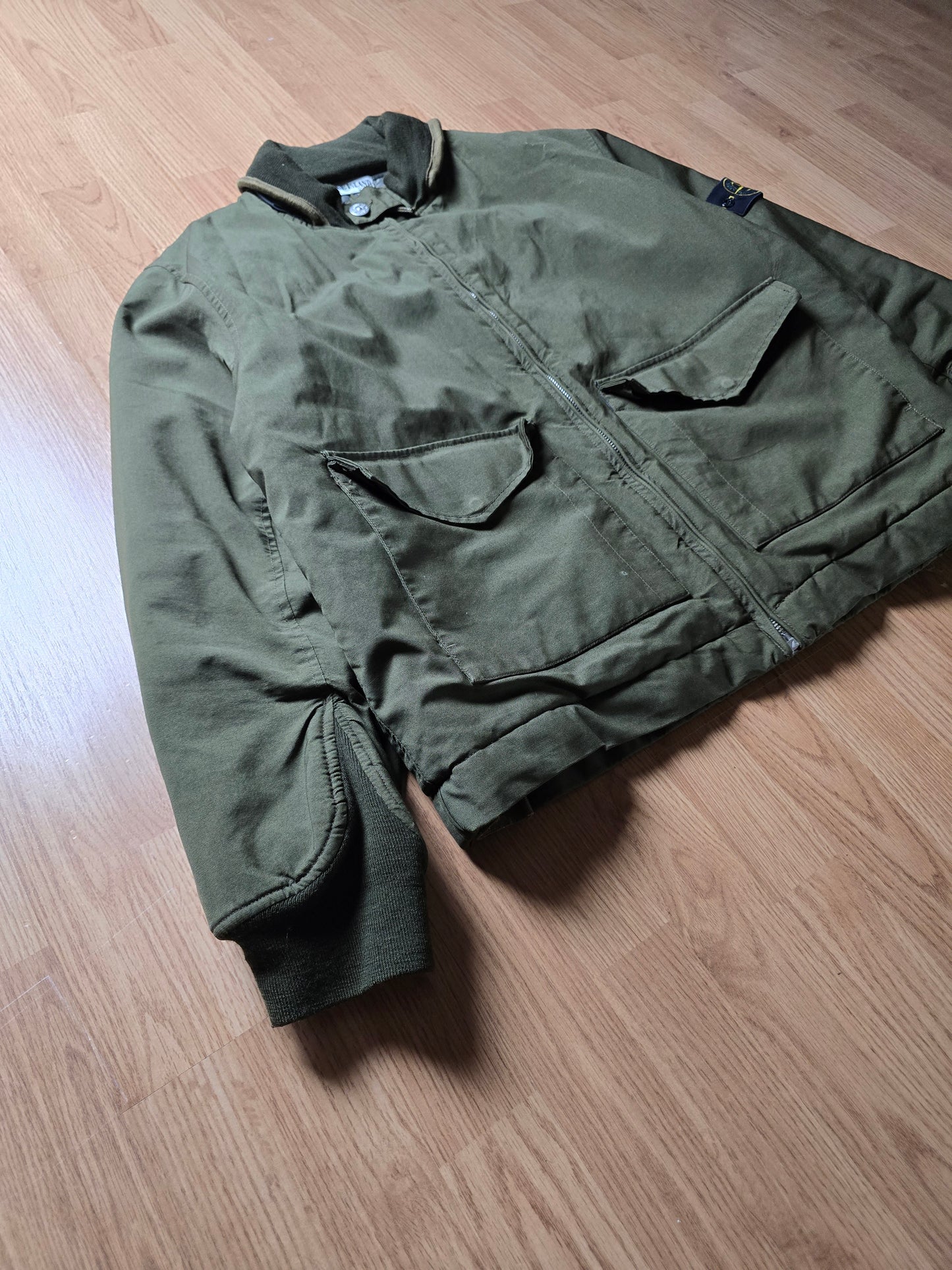 Vintage Stone Island AW01 Wool Canvas Jacket (XL)