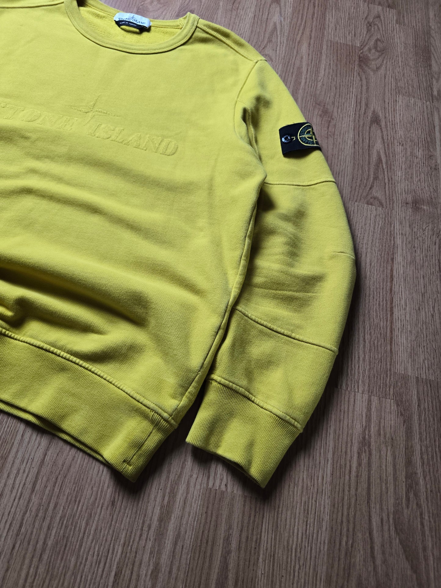 Stone Island Embroidered Crewneck Sweatshirt (M)