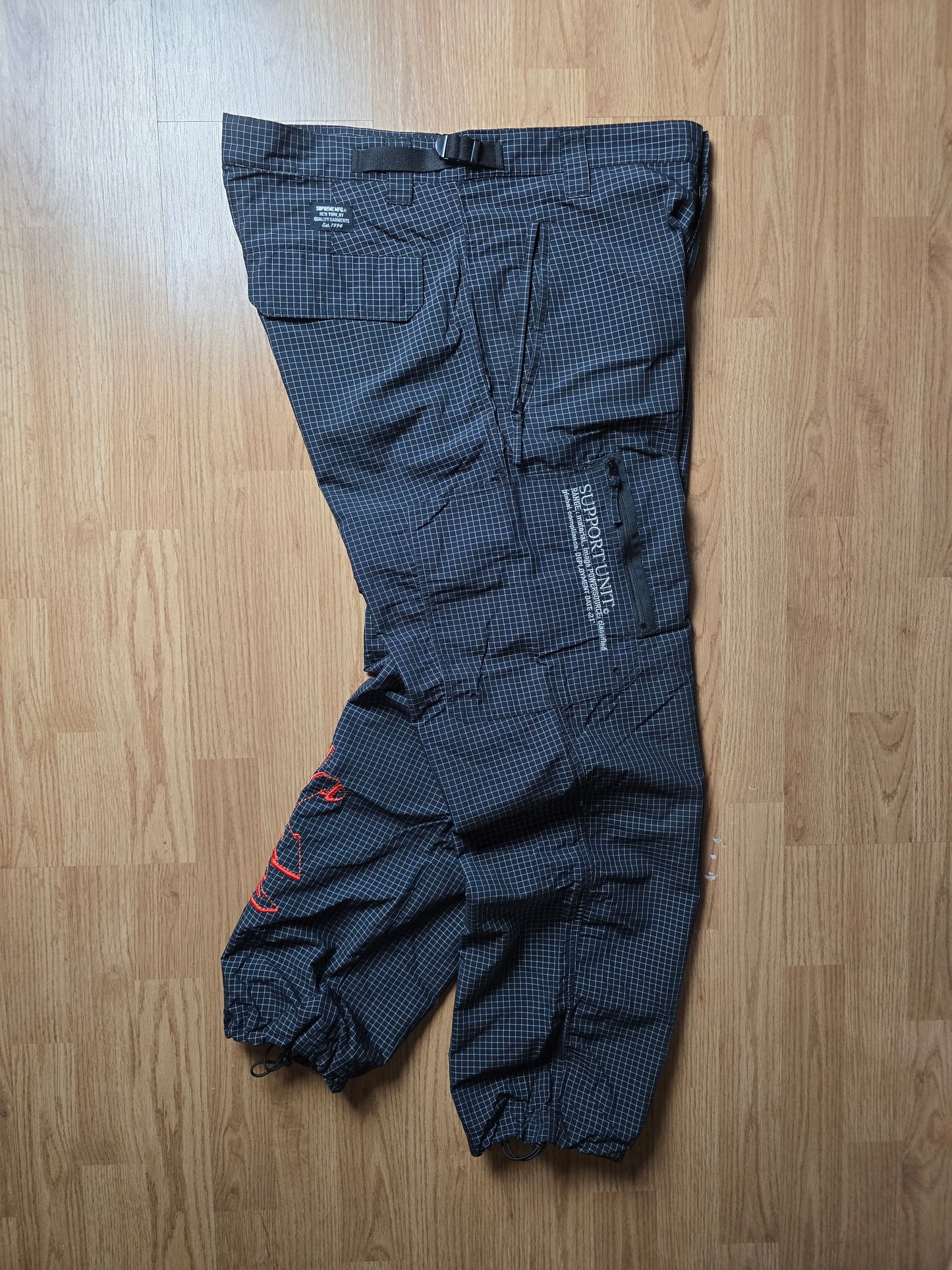Supreme Support Unit Nylon Ripstop Track Pants (32)
