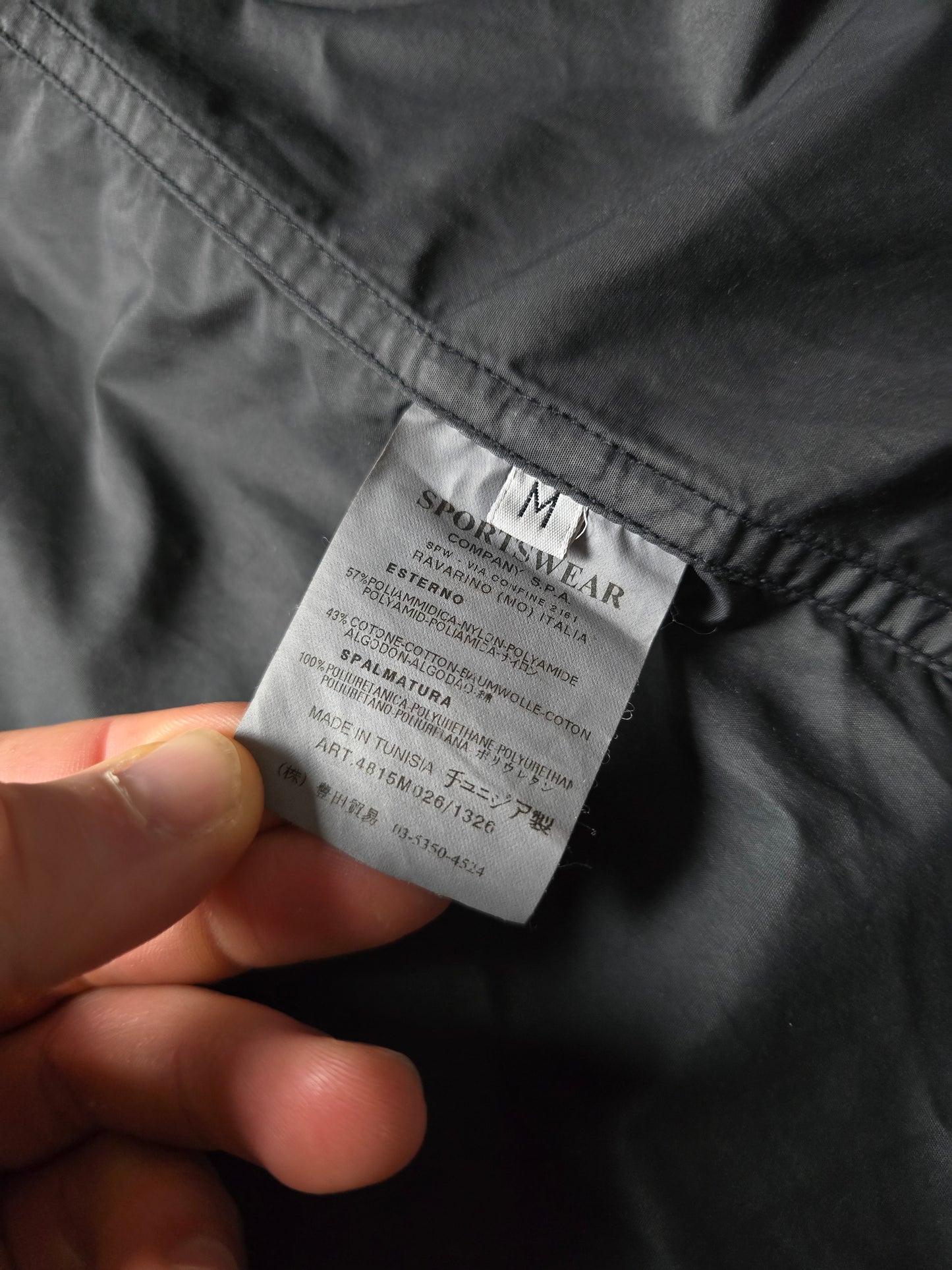 00s Stone Island Nylon Lightweight Zip Overshirt (M)