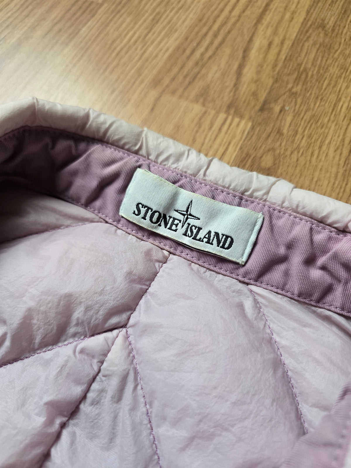 Stone Island Garment Dyed Micro Yarn Down Overshirt Jacket (XL)