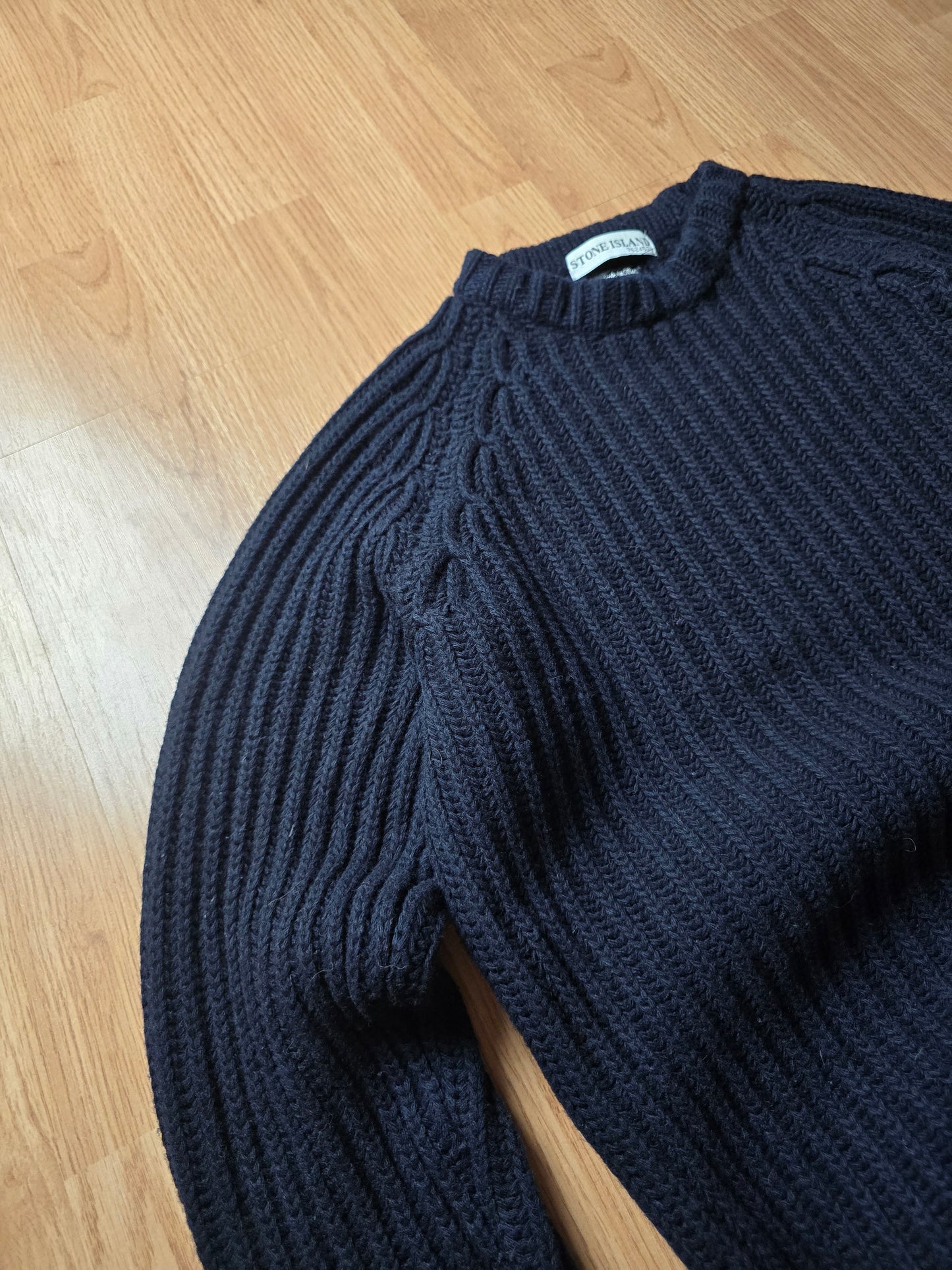 Vintage Stone Island Wool Fisherman Sweater (M)