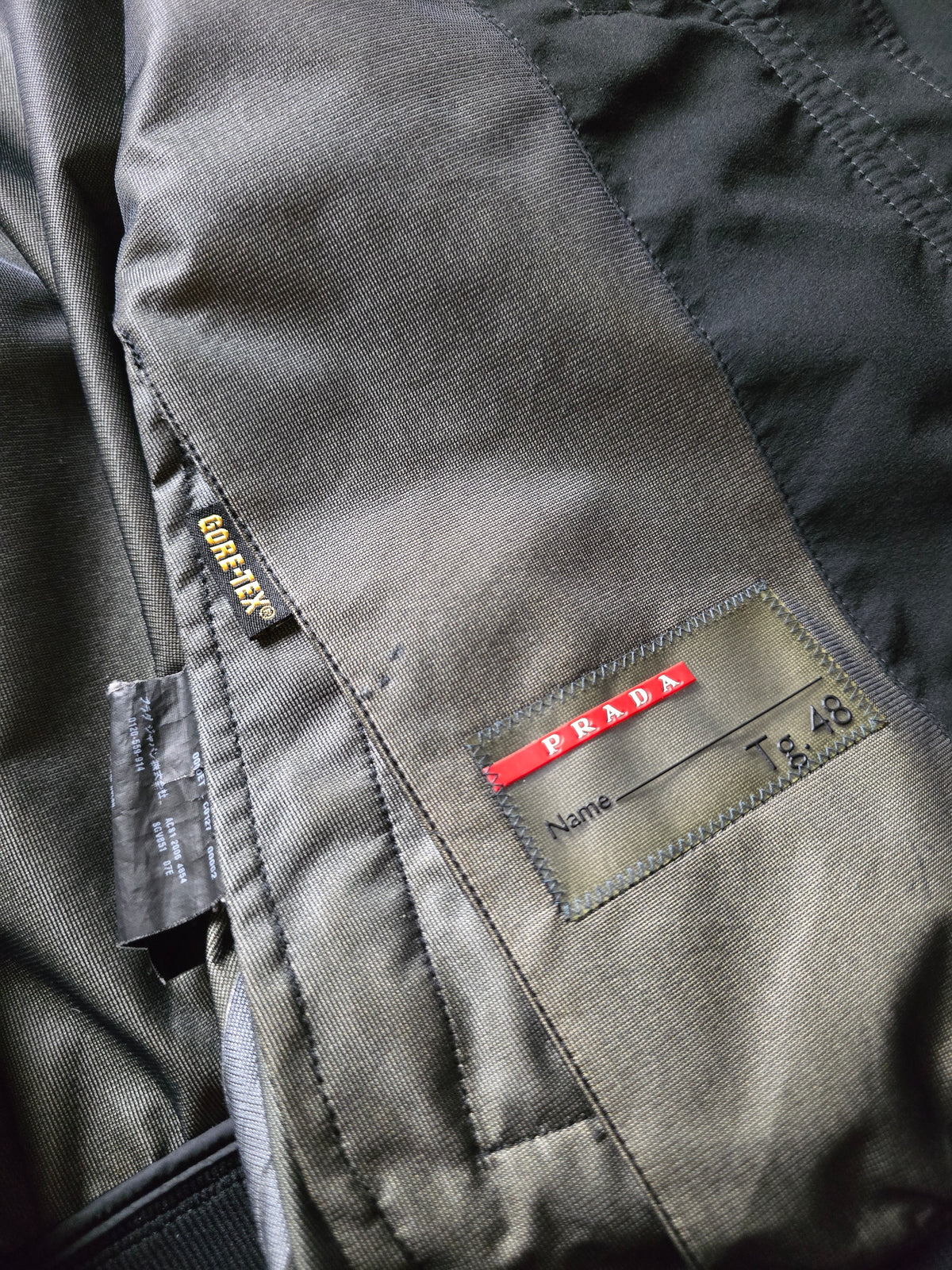 RARE 00s Prada Sport Gore-tex Bomber Jacket (M)