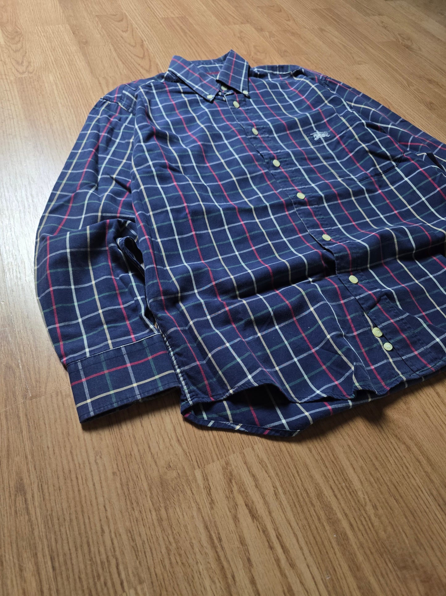 Vintage Burberry LS Nova Check Flannel Shirt (S)