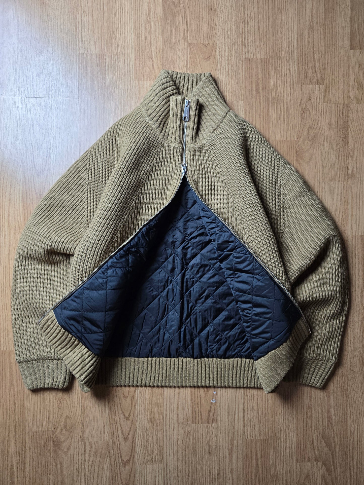 Carhartt Banley Ribbed Knit Sweater Jacket (S/M)
