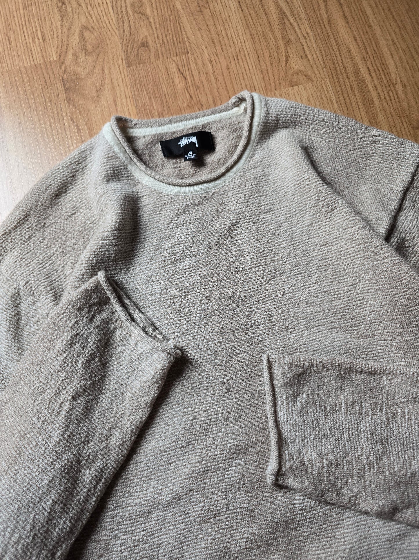 Stussy Shadow Stripe Wool Knit Sweater (M)