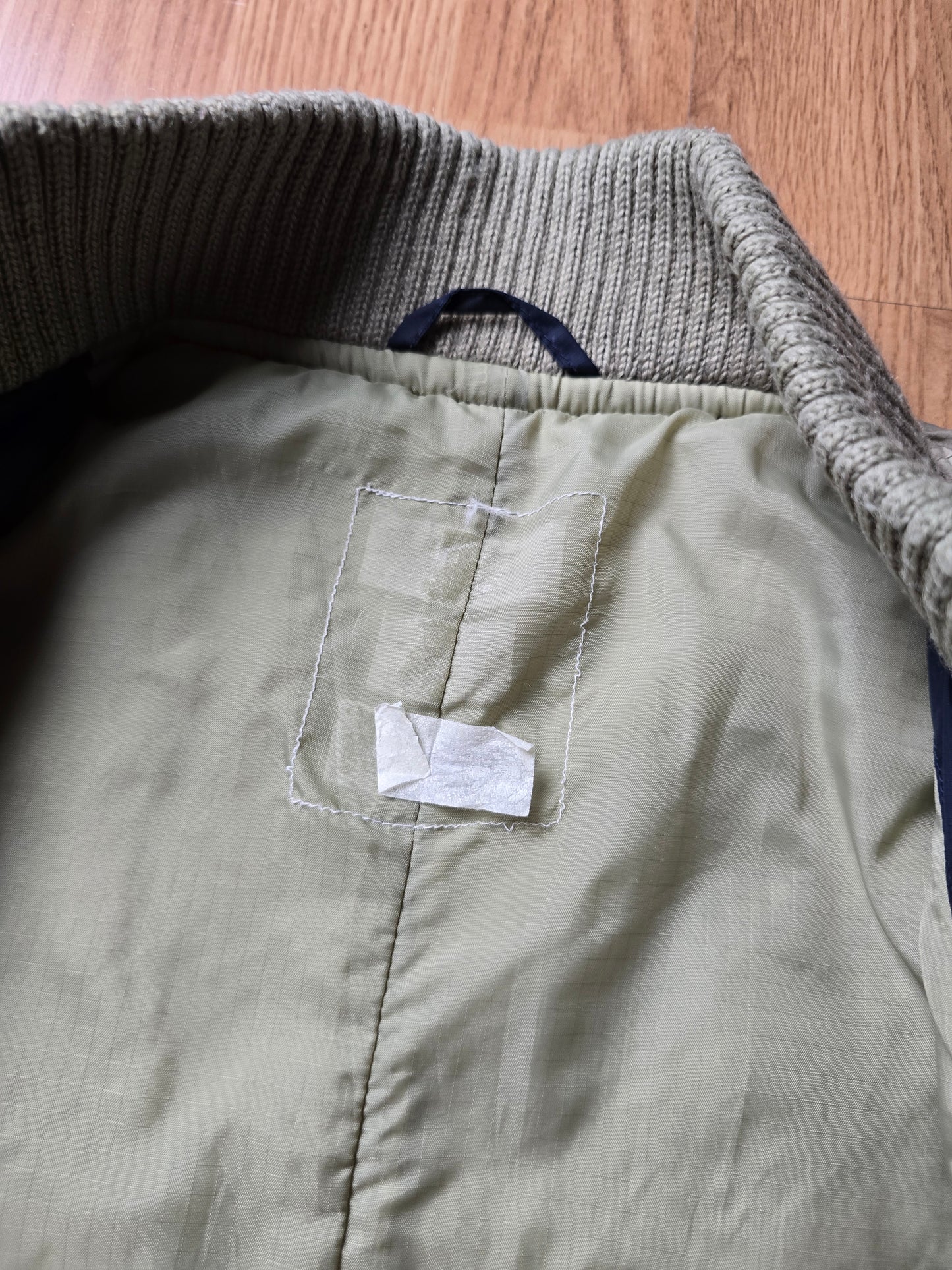 RARE 90s Stussy F.I.T Technical 2-in-1 Monogram Bomber Jacket (L)