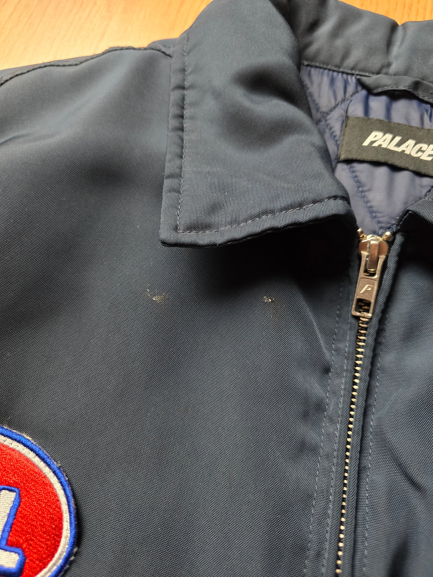 Palace Mechanic Quilt Lined Bomber Jacket (M/L)