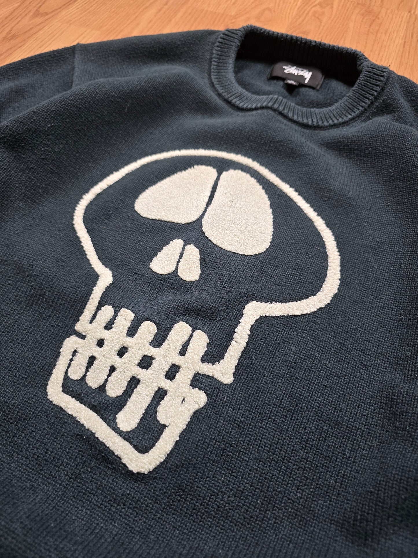 Stussy Skull Knit Sweater (M)