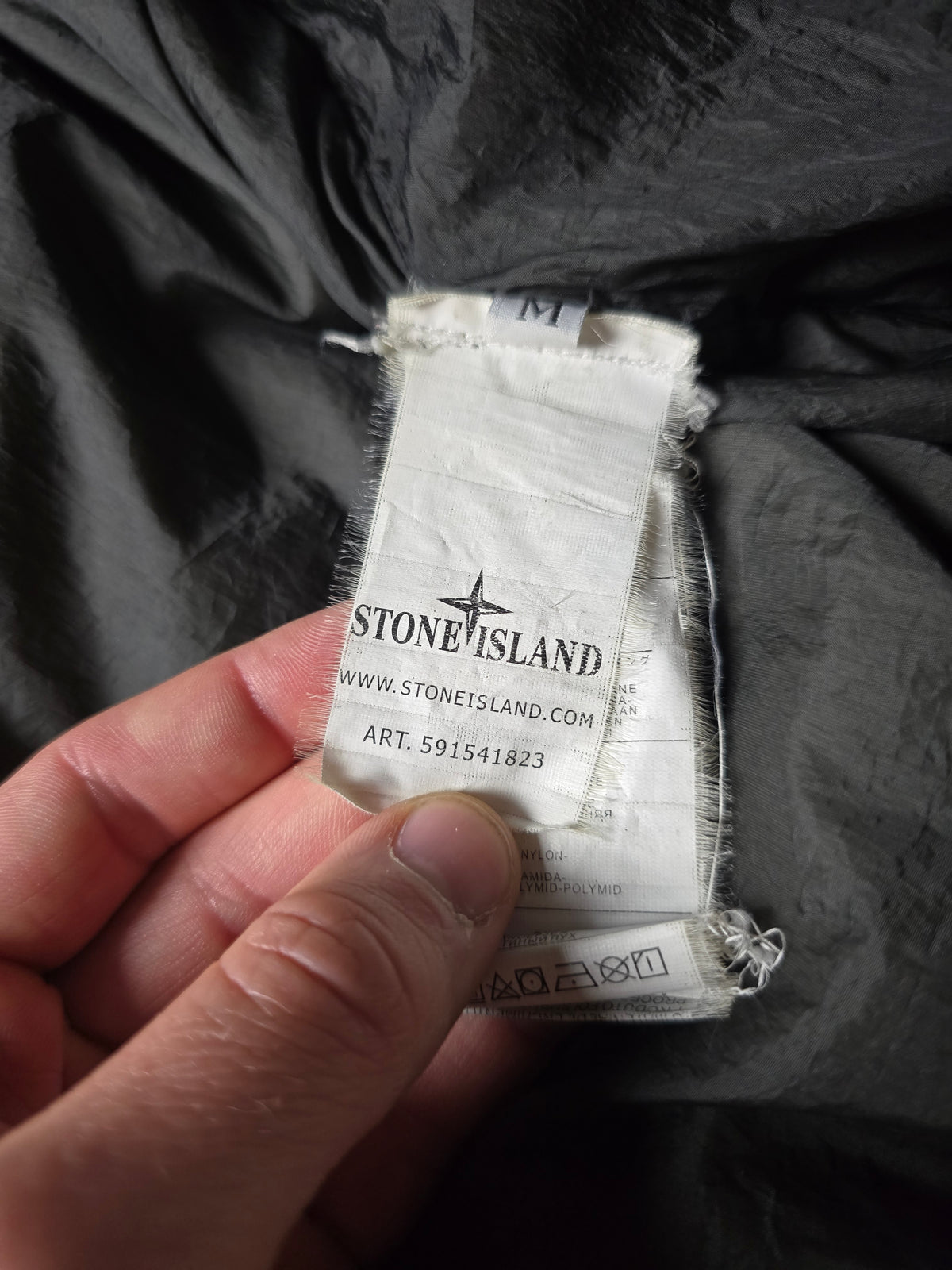 Stone Island Crinkle Reps NY Down Puffer Jacket (M)