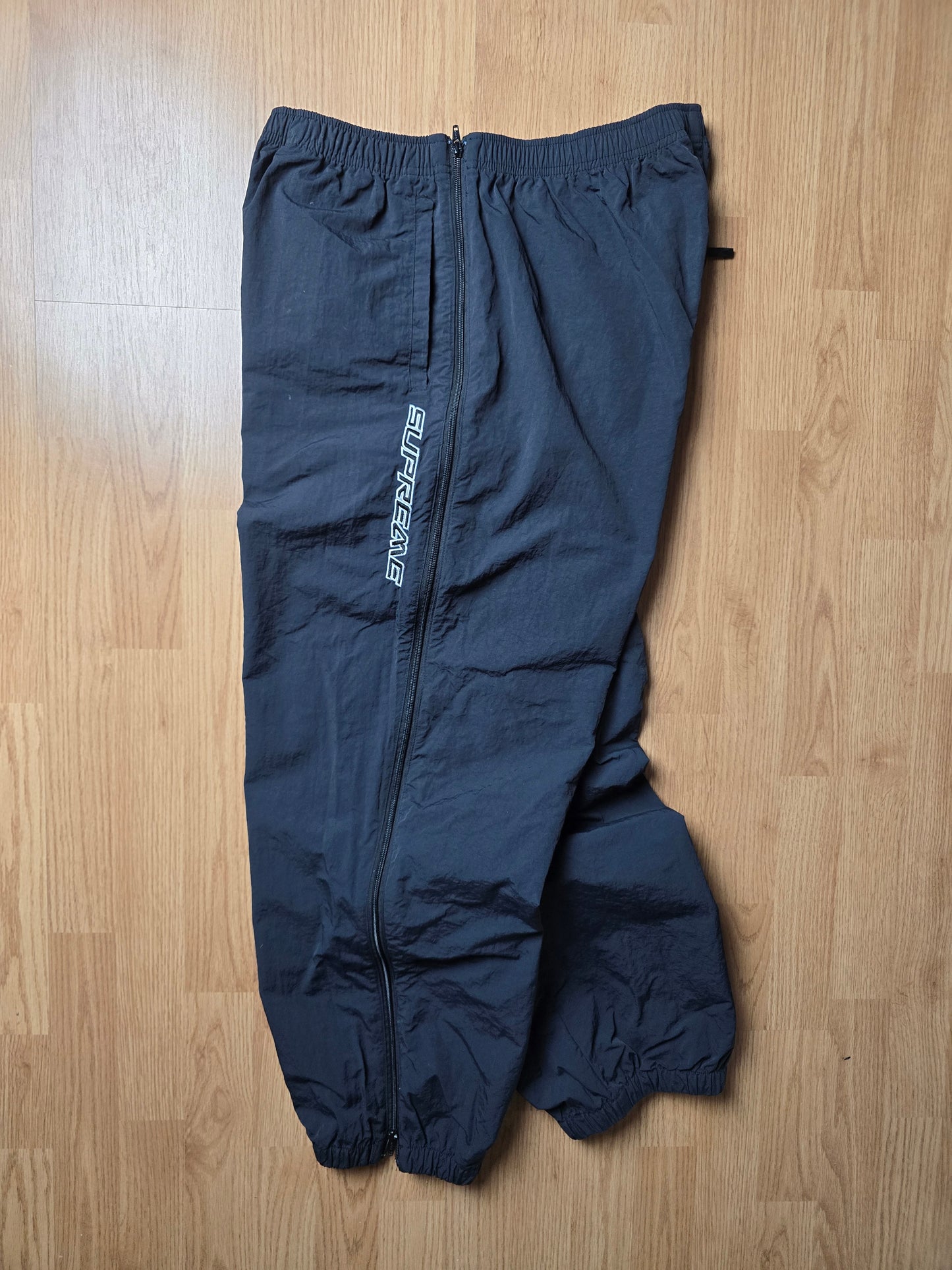 Supreme Full Zip Baggy Warm Up Track Pants (L)